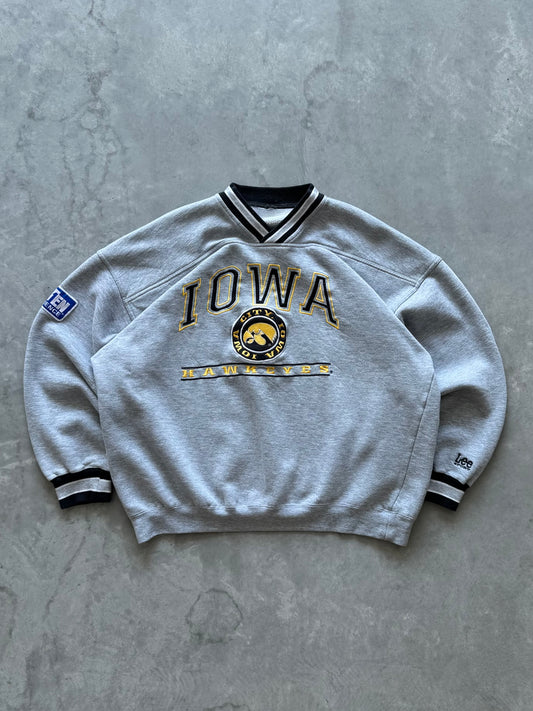 Vintage 90s Iowa Hawkeyes Lee Sweatshirt - XL