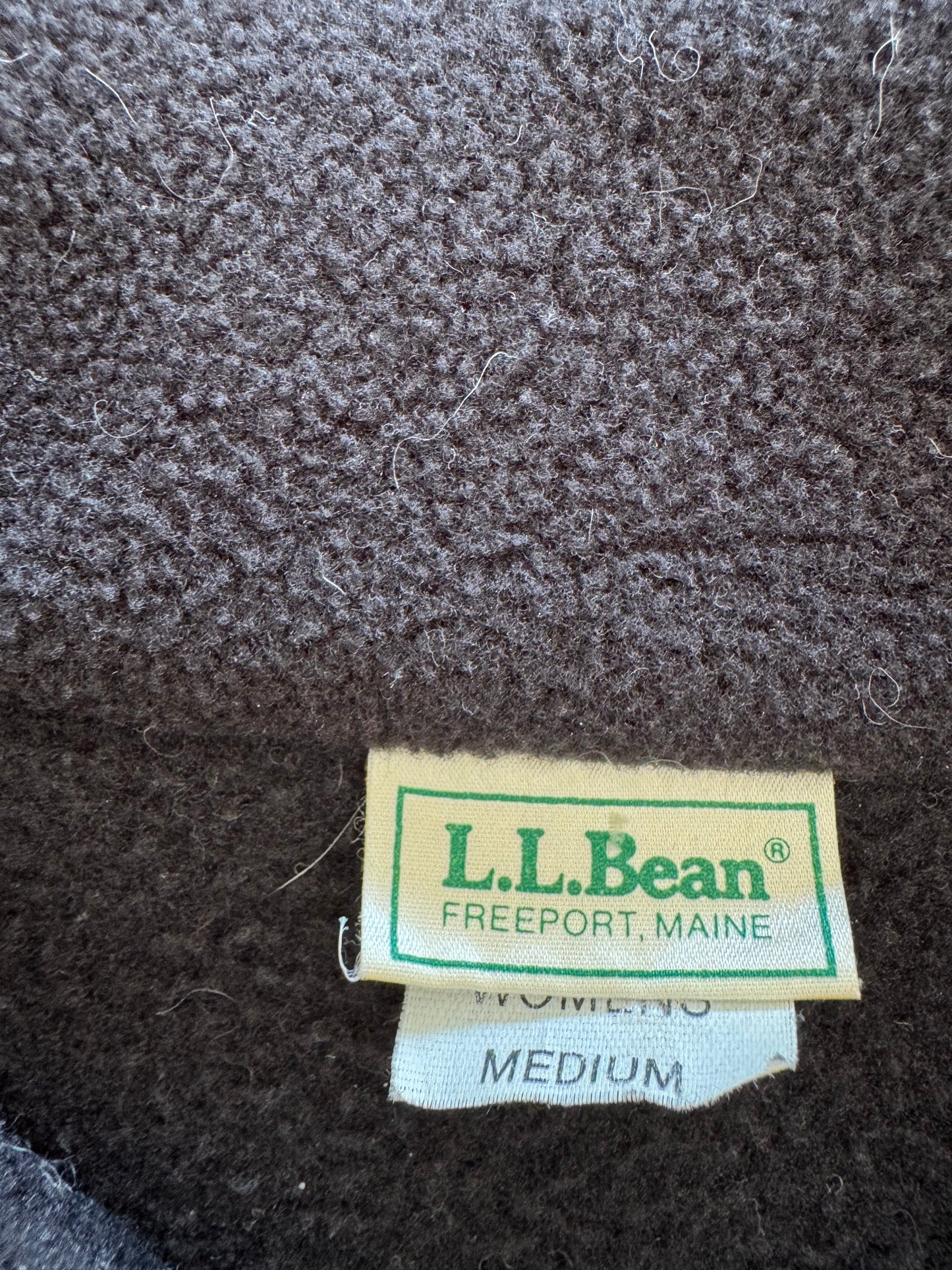 Vintage 90s L.L. Bean Fleece Sweatshirt - M