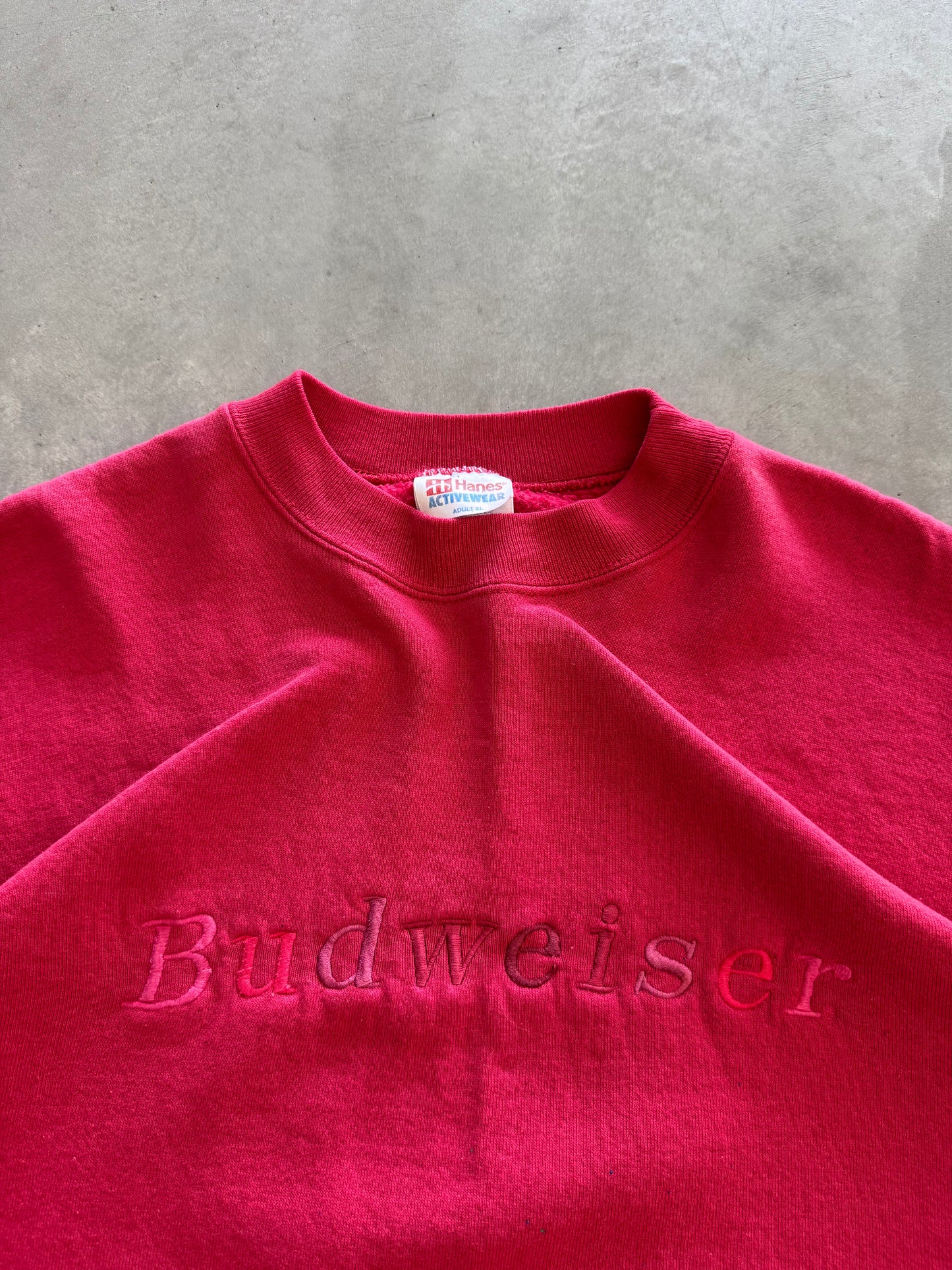 Vintage 90s Budweiser Sweatshirt - XL