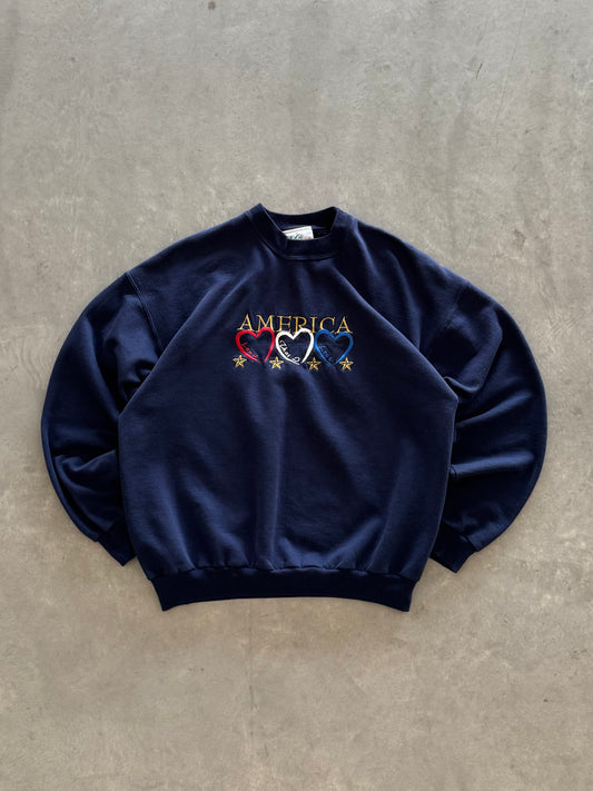Vintage 4th of July Sweatshirt - L