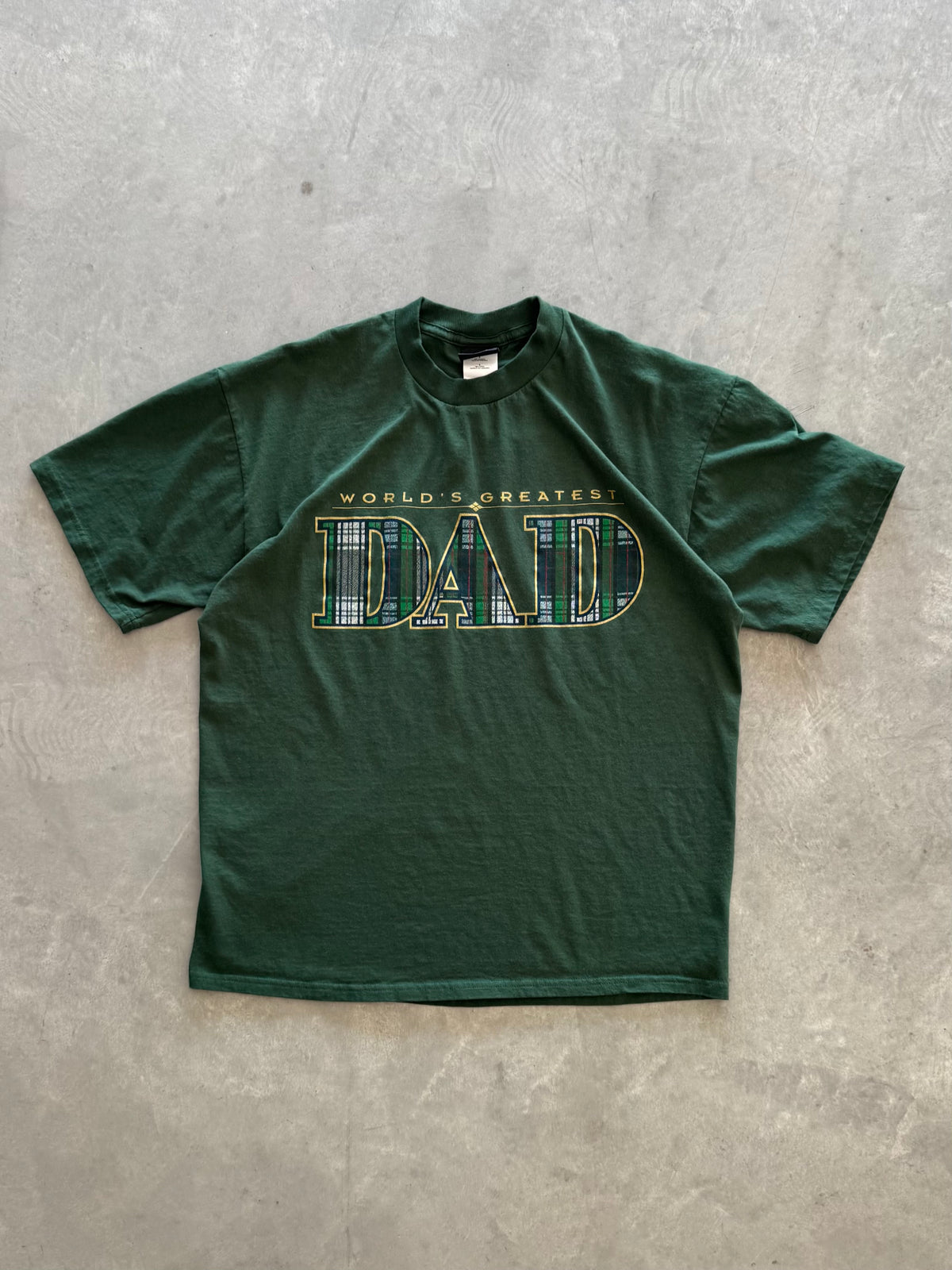 Vintage Worlds Greatest Dad Tee - L