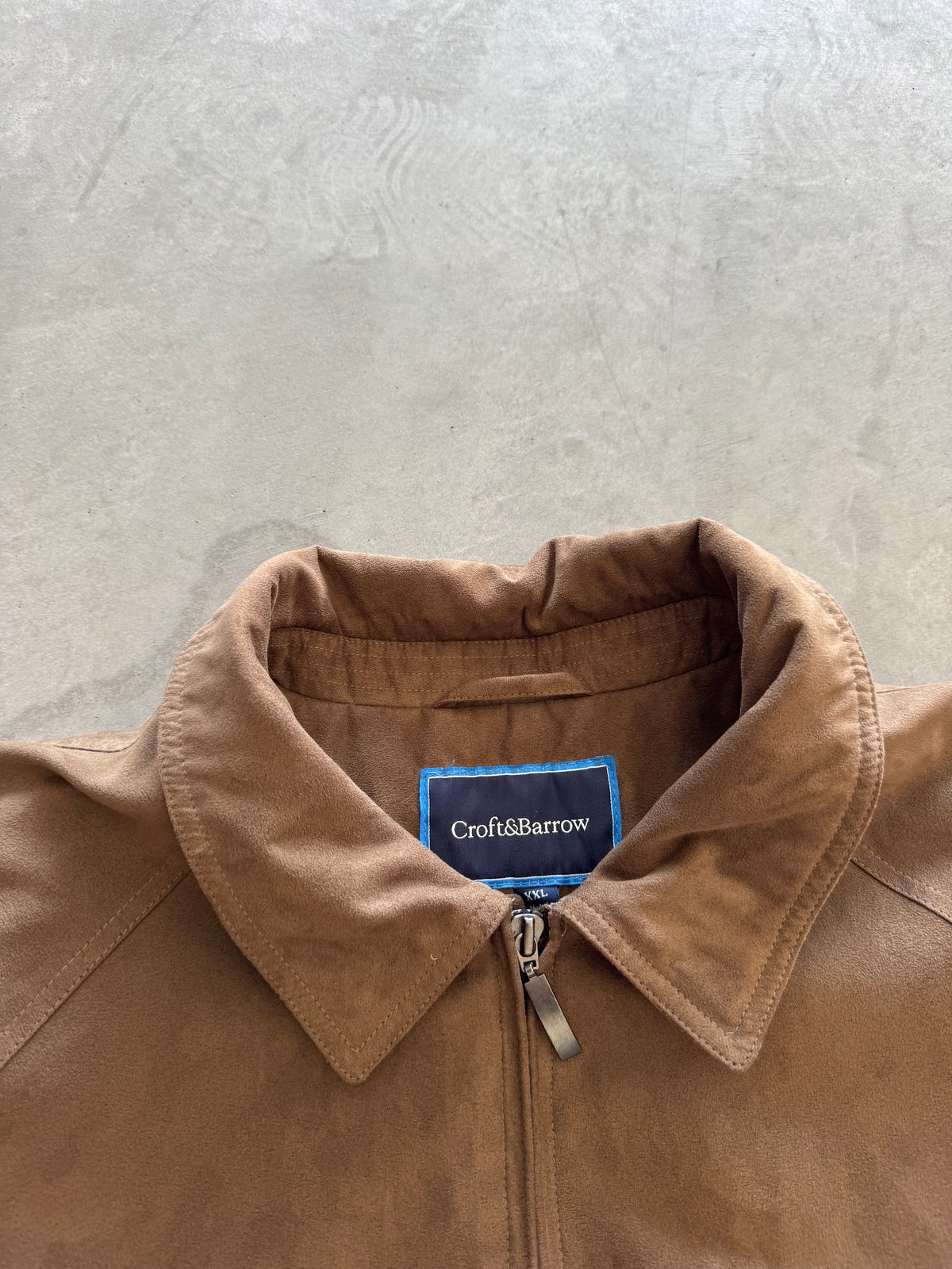 Vintage Croft & Barrow Suede Jacket - XXL