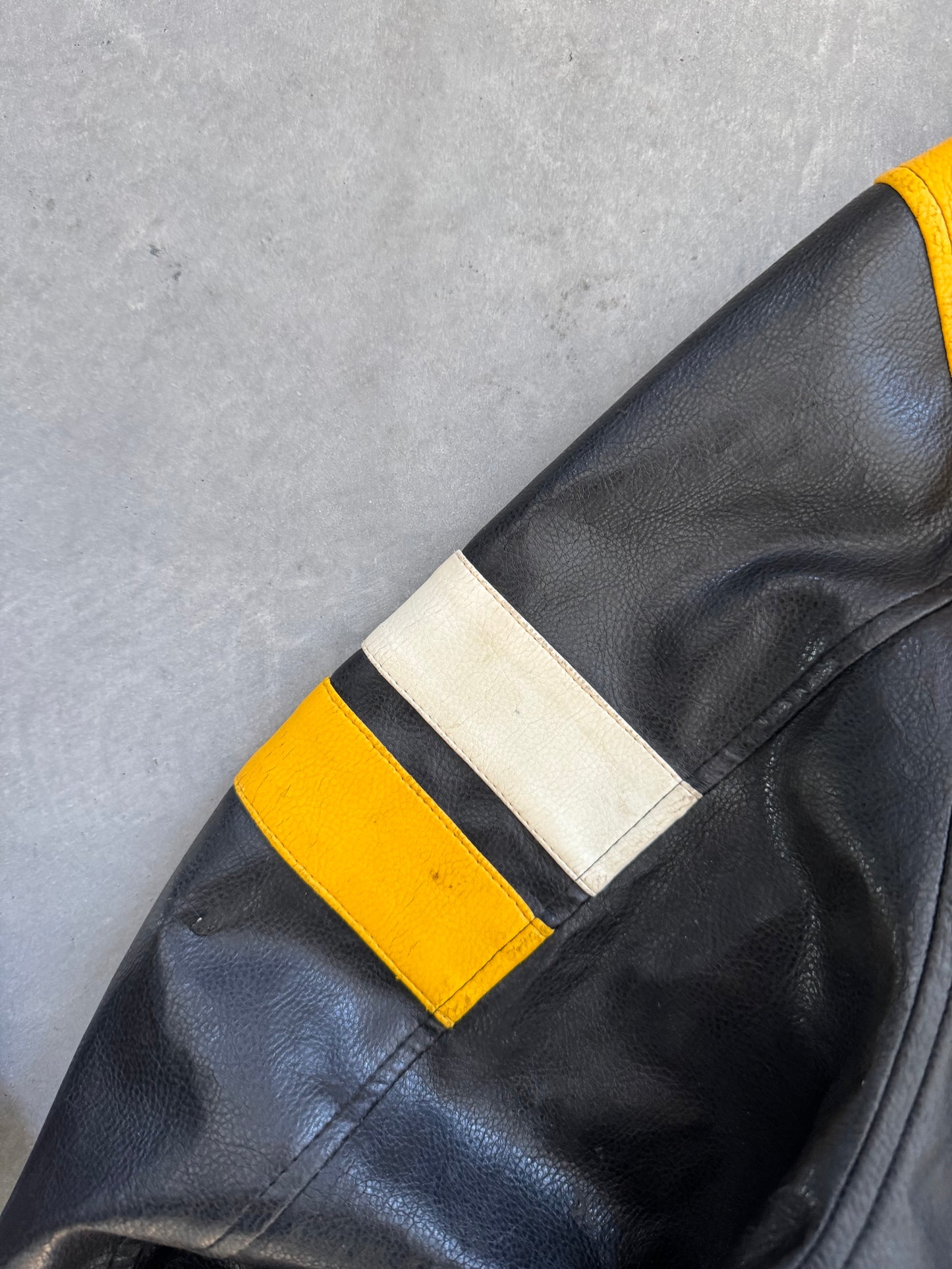 Vintage Pittsburgh Steelers Leather Jacket - XXL