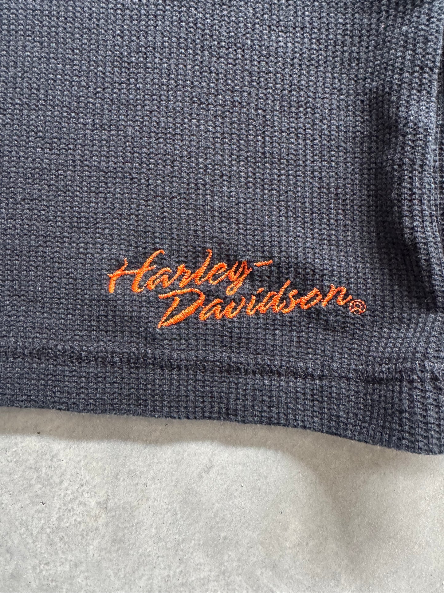 Vintage Harley Davidson Women’s Waffle Knit - XL
