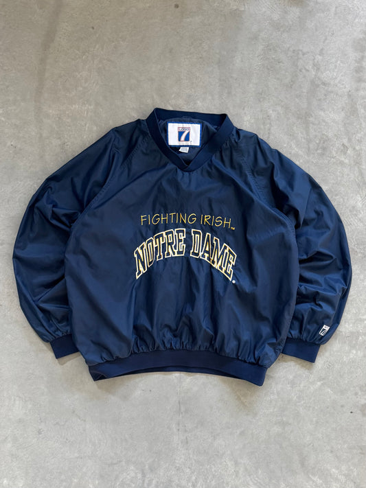 Vintage 90s Notre Dame Windbreaker - XL