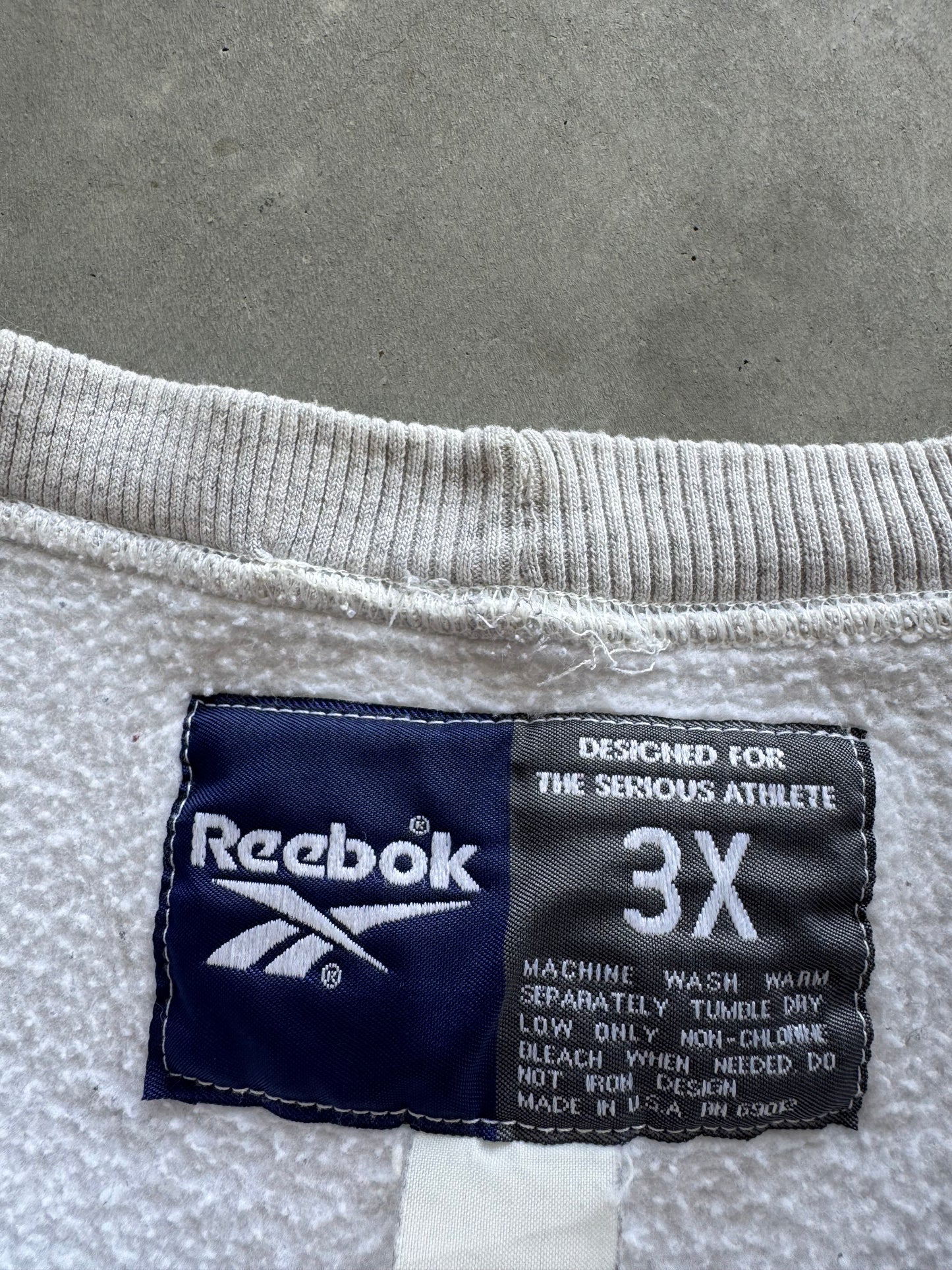 Vintage 90s Reebok Iowa Hawkeyes Football Sweatshirt - XXL