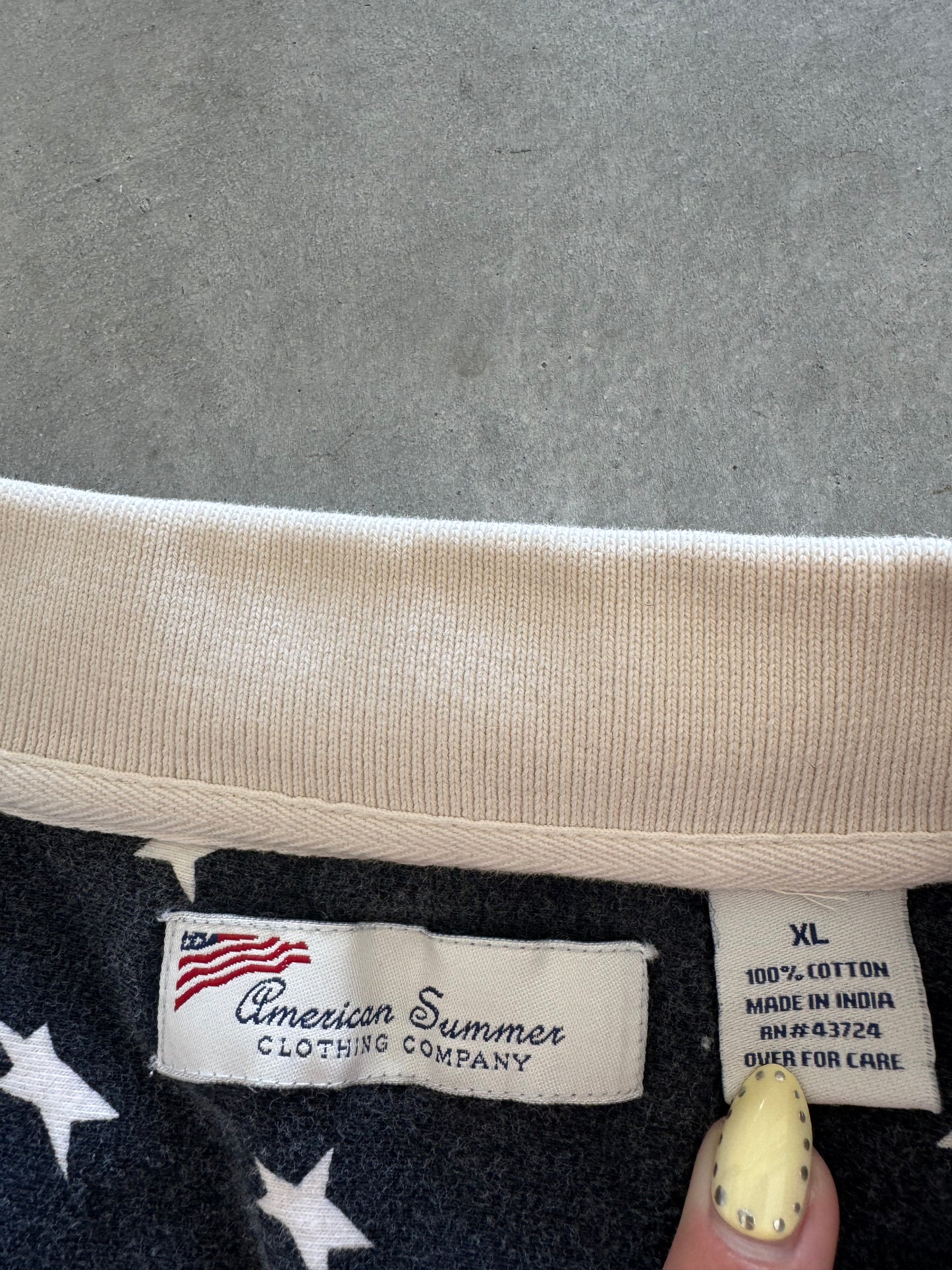 Vintage 4th of July Polo - XL
