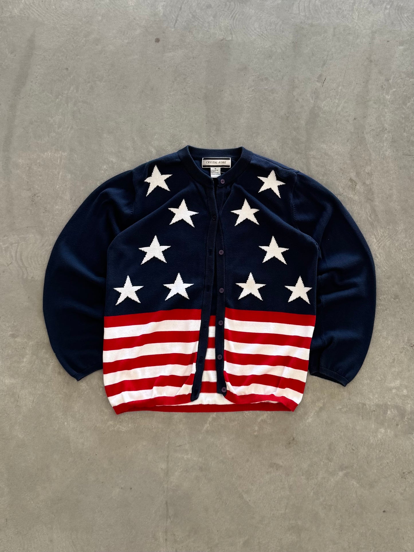 Vintage 4th of July Cardigan - M