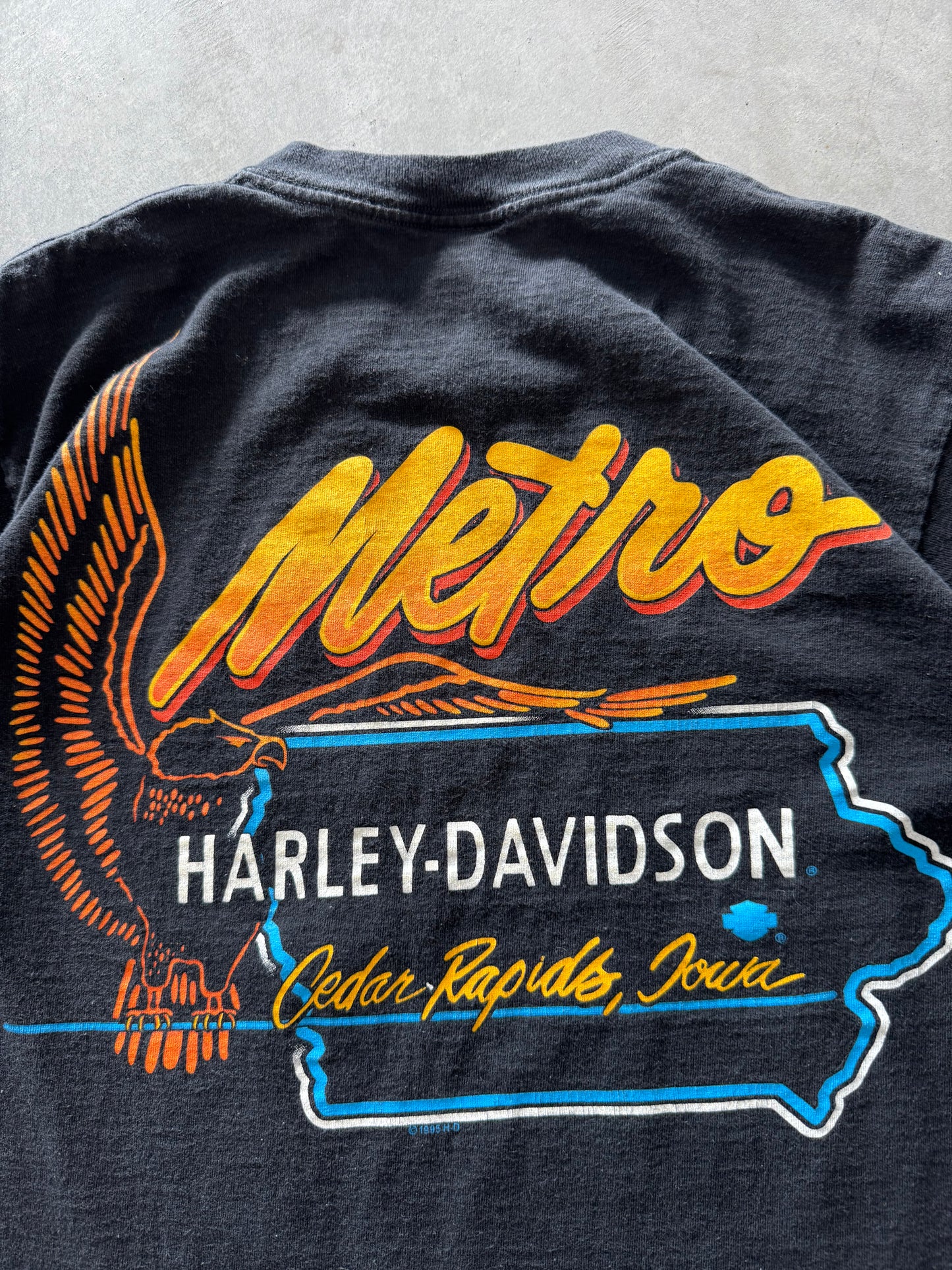 Vintage 1995 Harley Davidson Tee - M