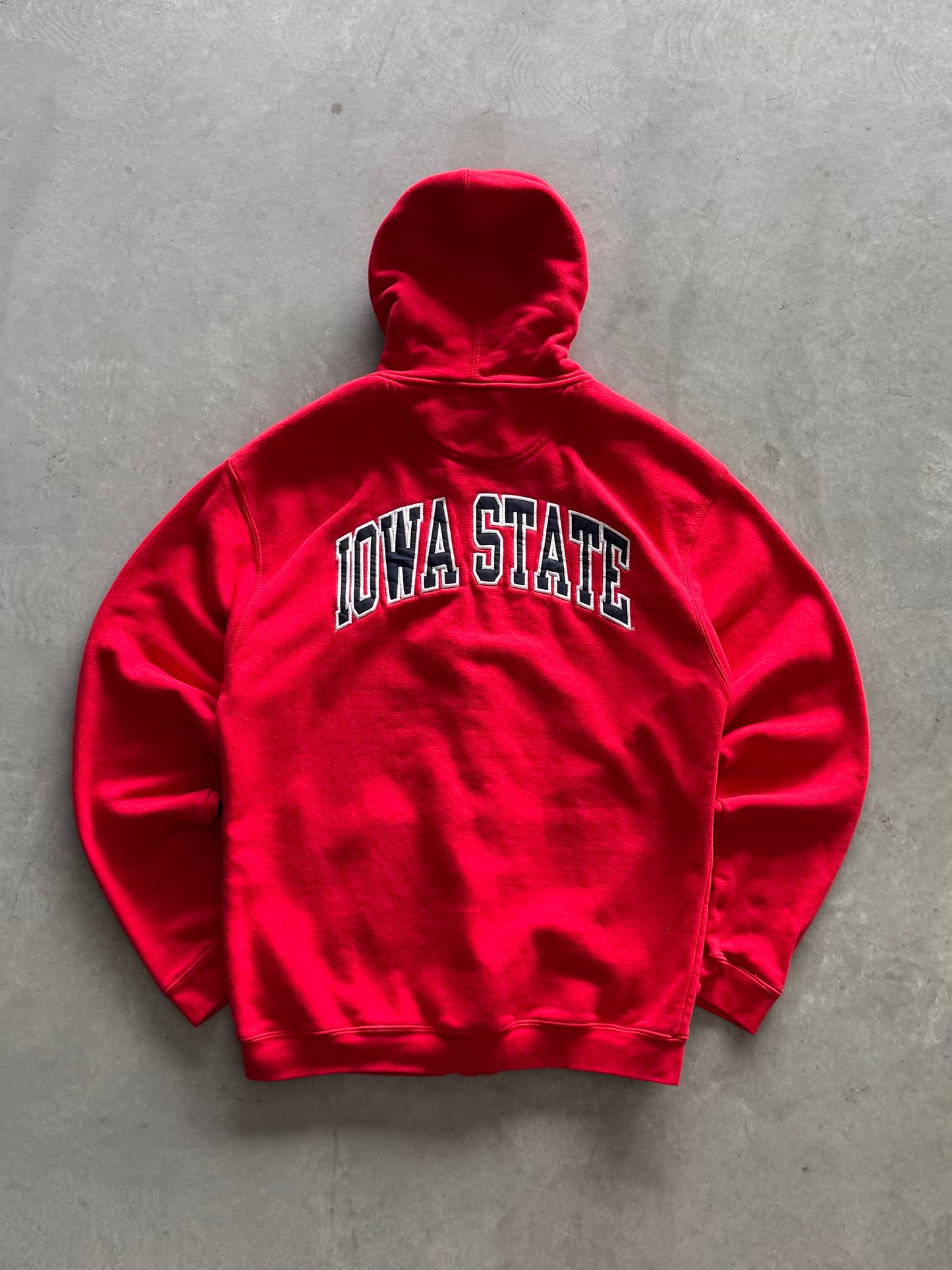 Vintage Iowa State Cyclones Zip Up Hoodie - L