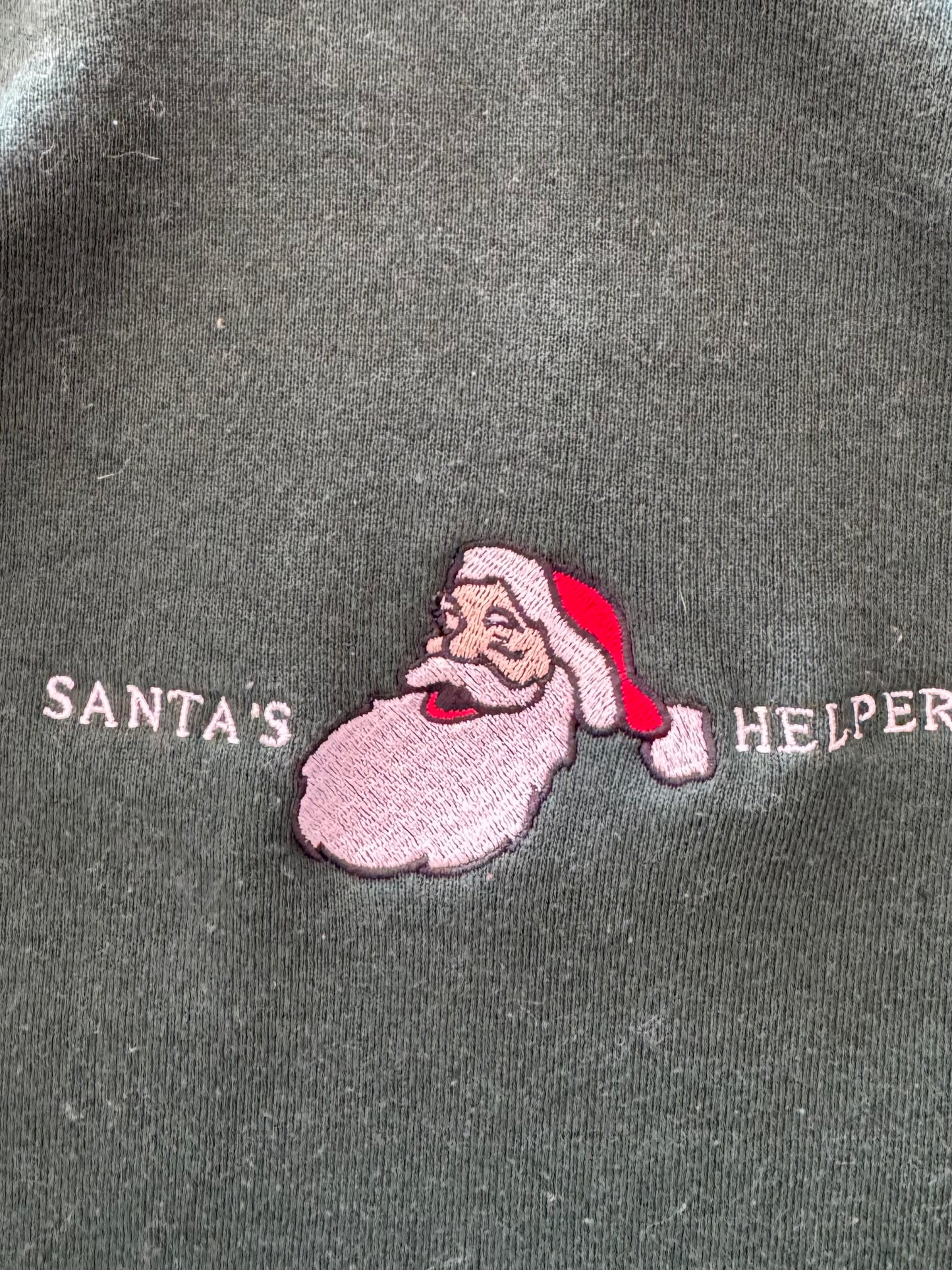 Vintage Santa’s Helper Sweatshirt - M
