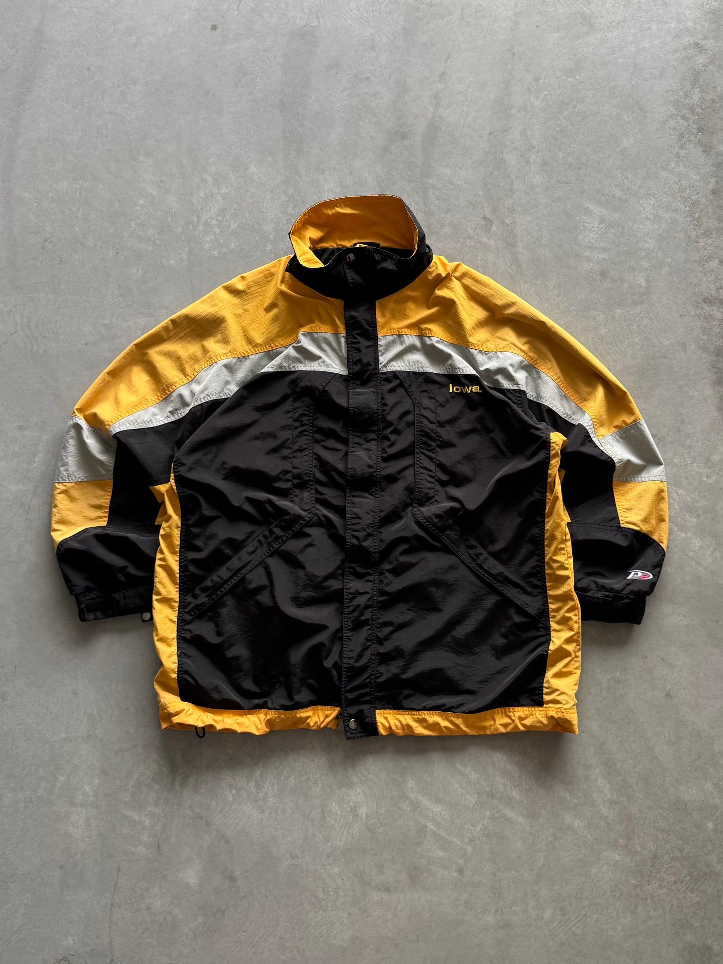 Vintage 90s Iowa Hawkeye Jacket - XL