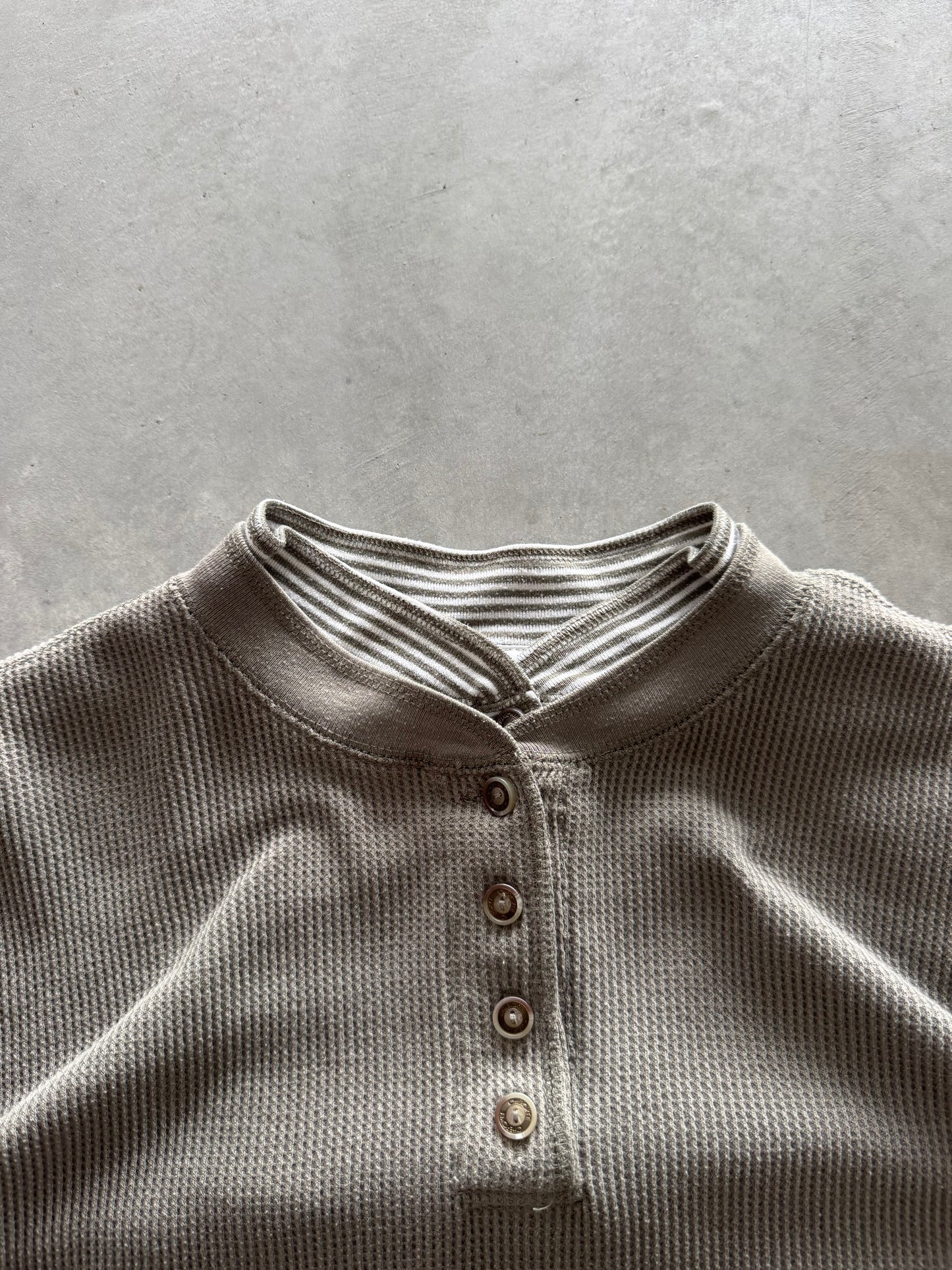 Vintage Layered Waffle Knit - XXL