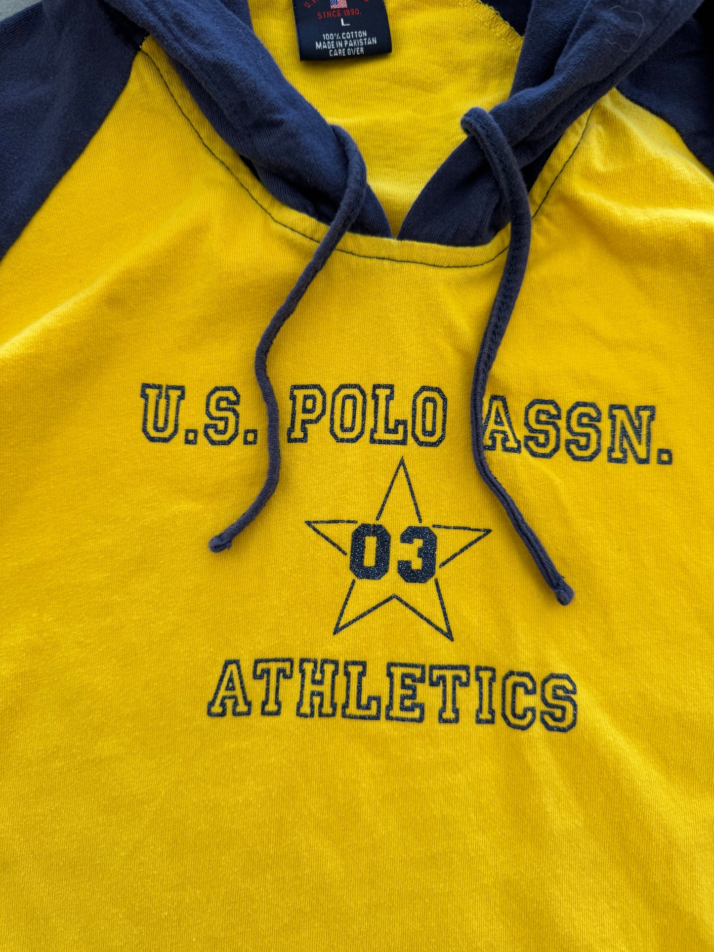 Vintage U.S. Polo Assn. Women’s Hoodie - L