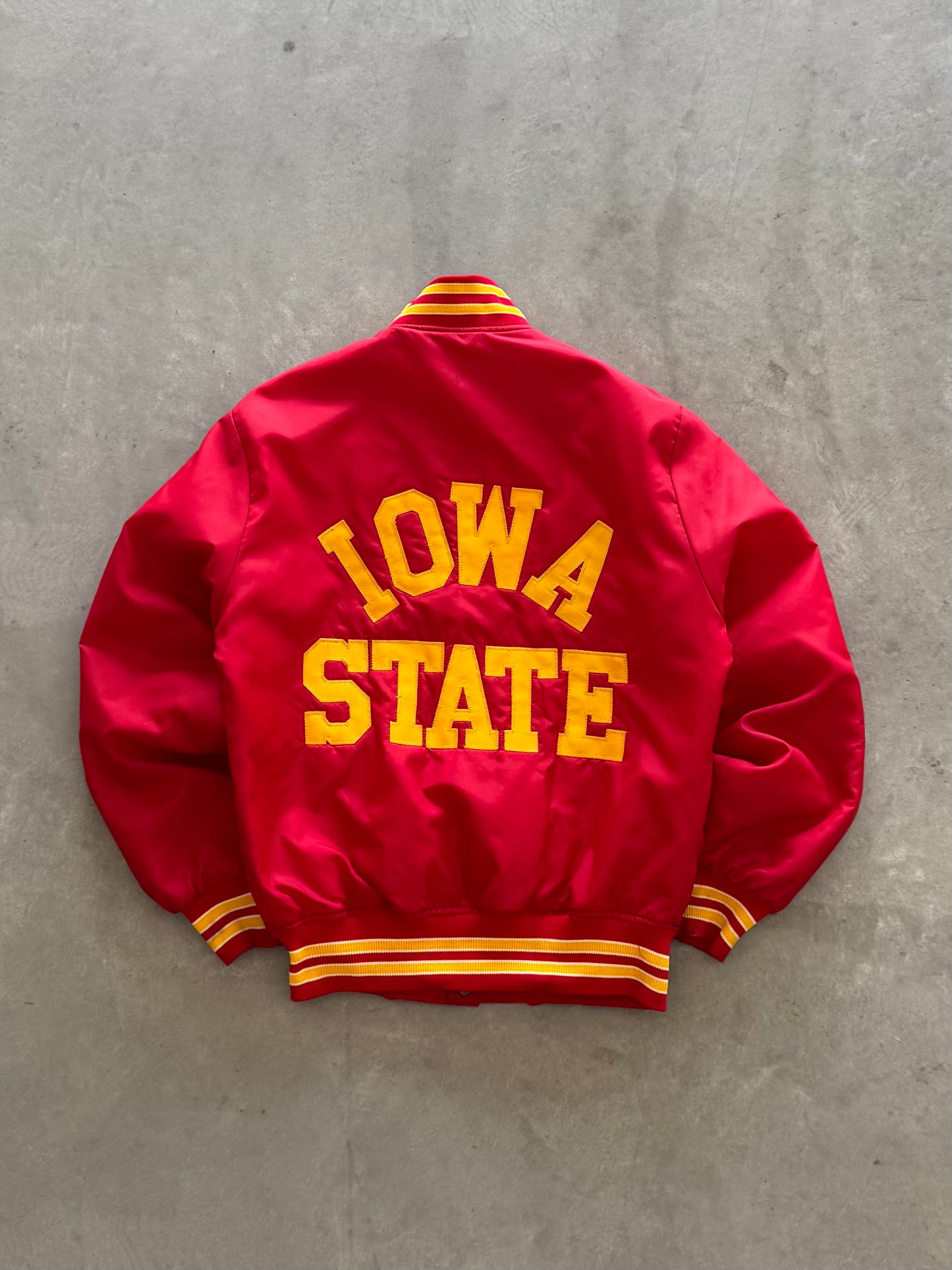 Vintage 80s Iowa State Bomber Jacket - S