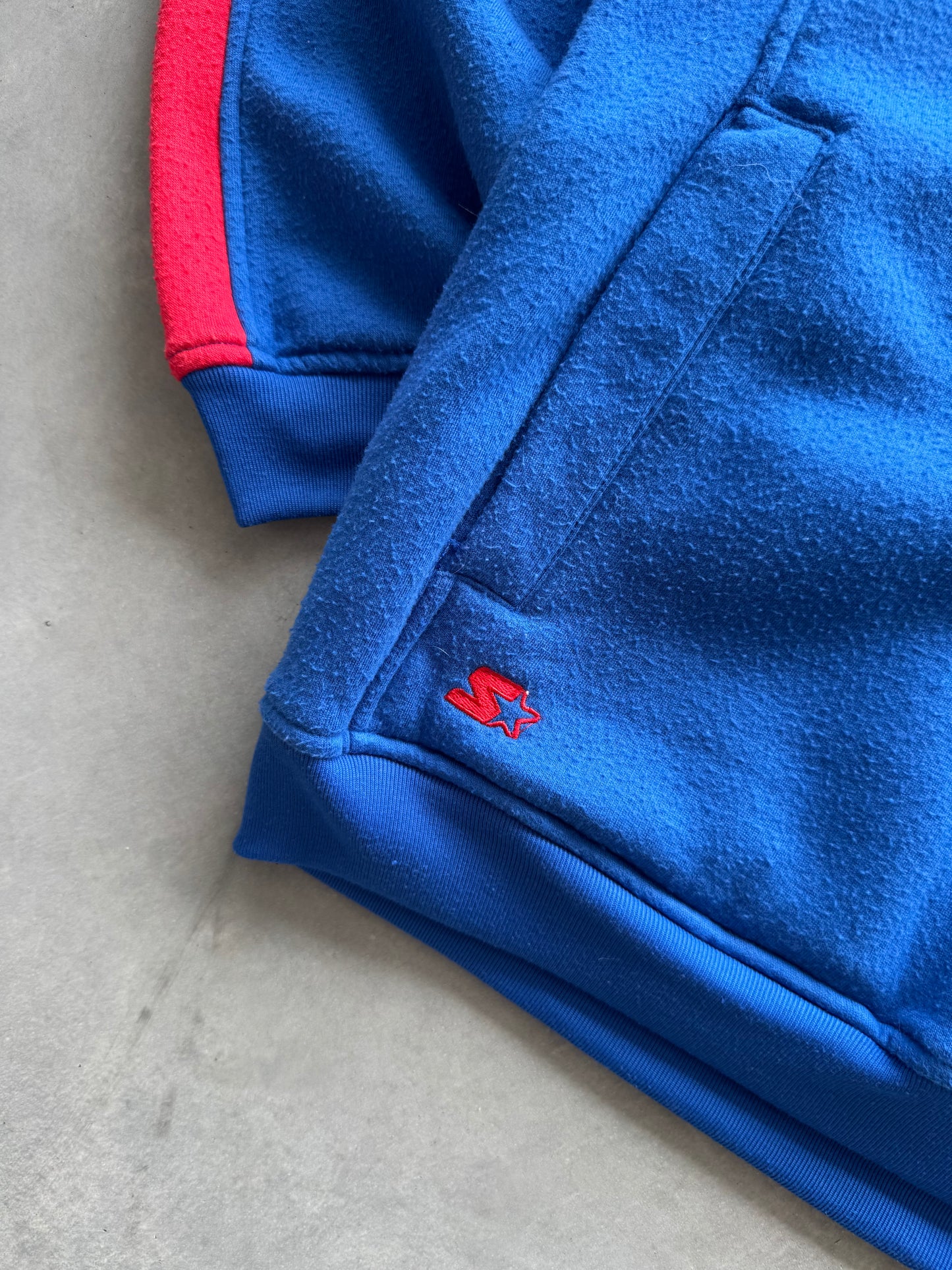 Vintage Kansas Starter Hoodie - L