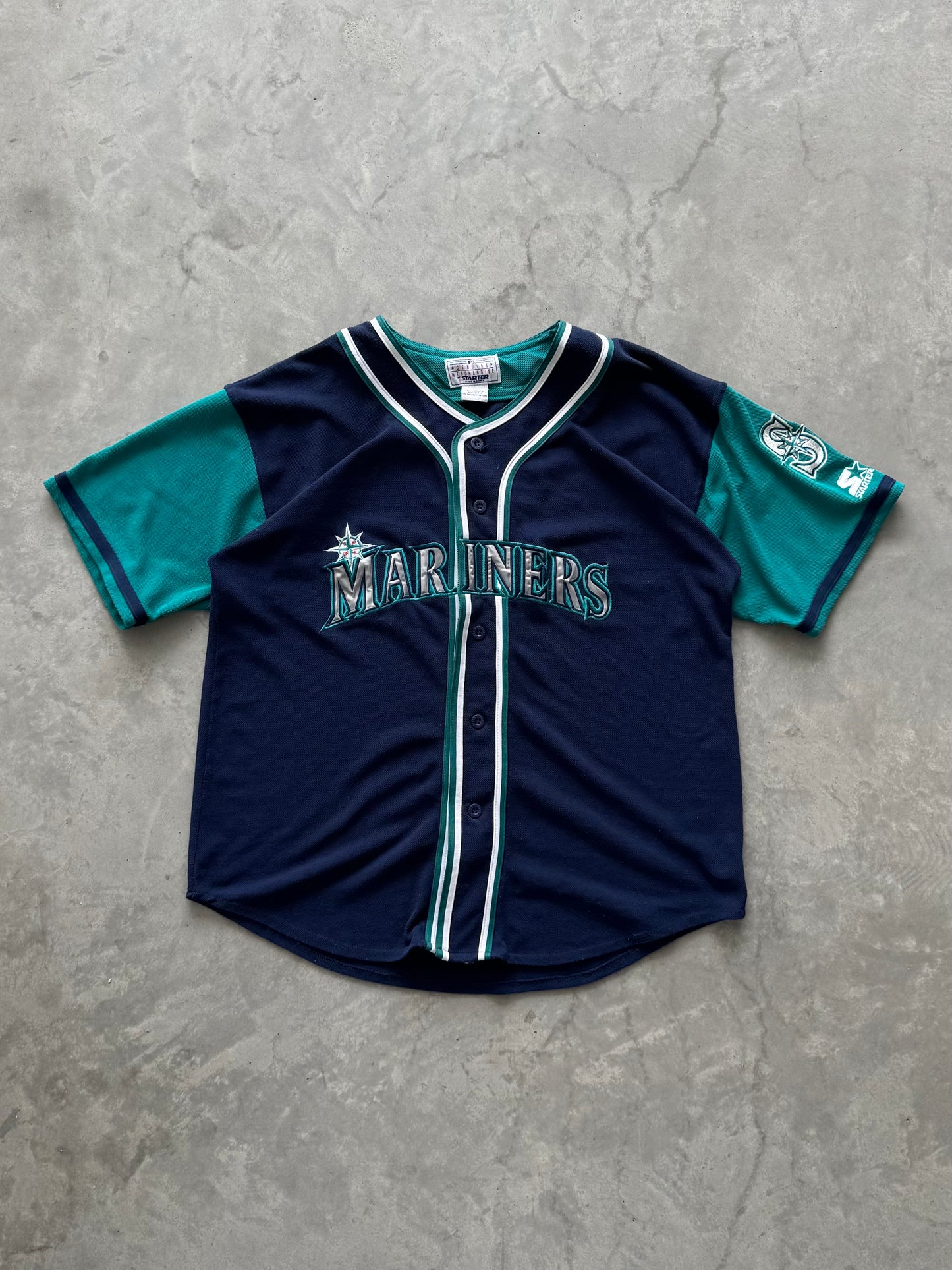 Vintage Mariners Starter Jersey - L