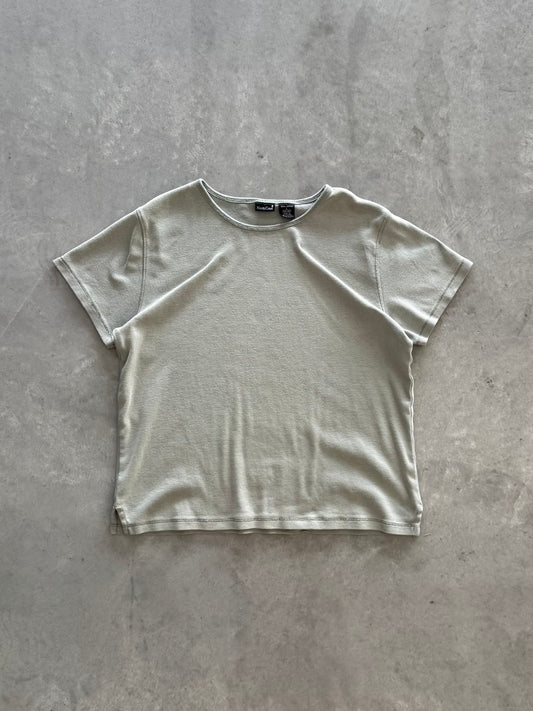 Vintage Women’s Sage Green Tee - L