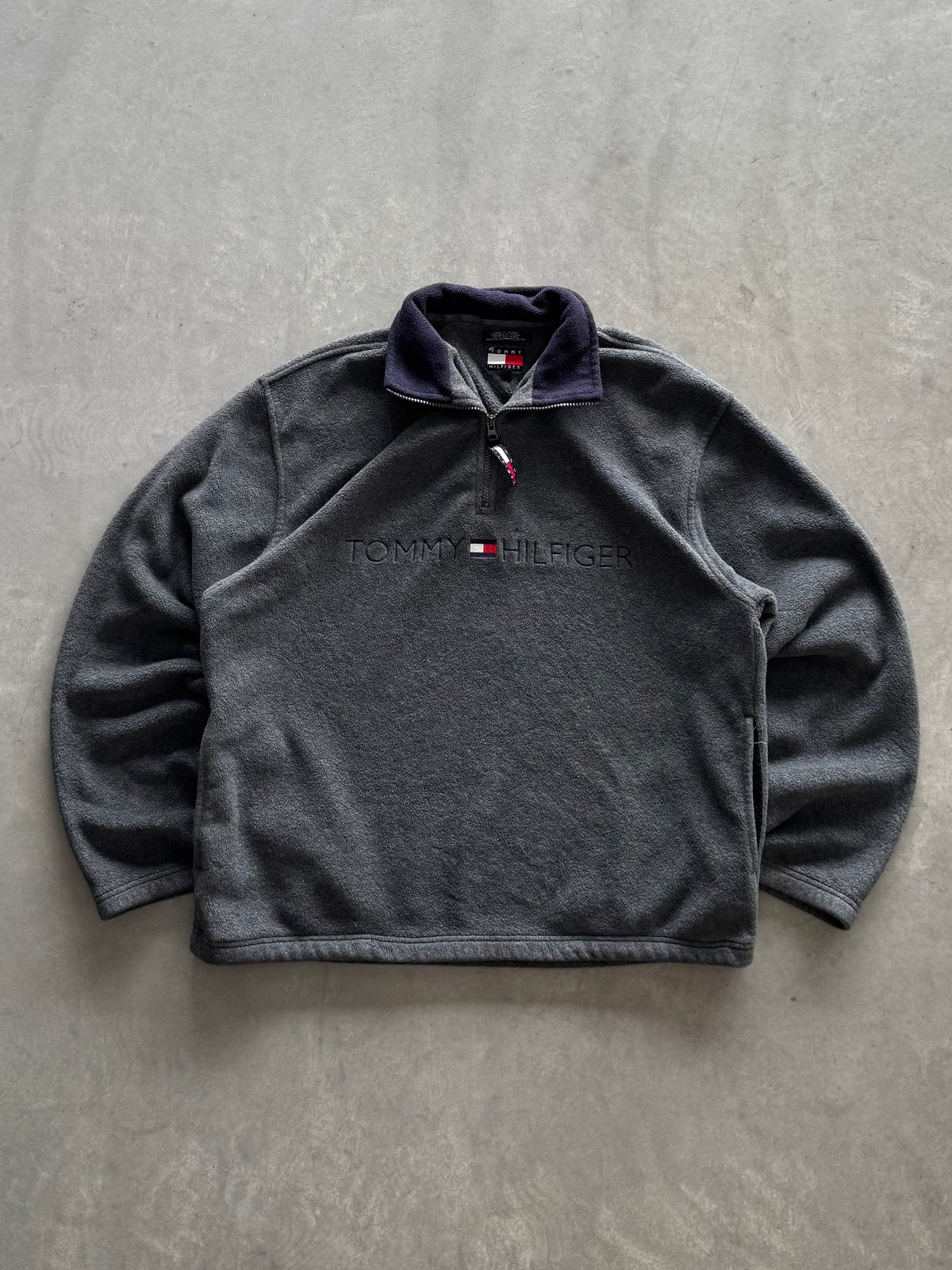 Vintage Tommy Hilfiger Fleece Sweatshirt - M