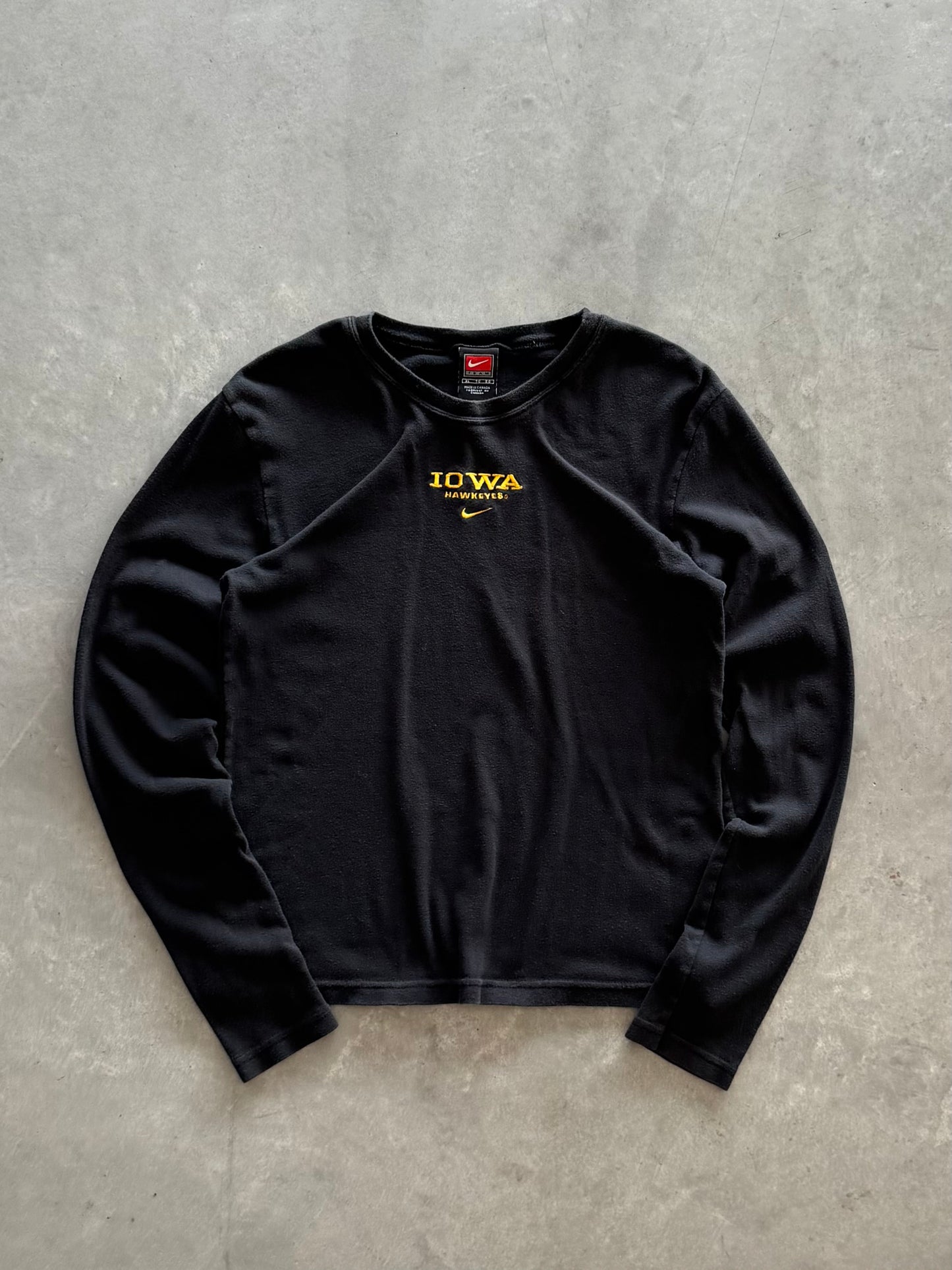 Vintage 90s Nike Iowa Hawkeyes Women’s Long Sleeve - XL