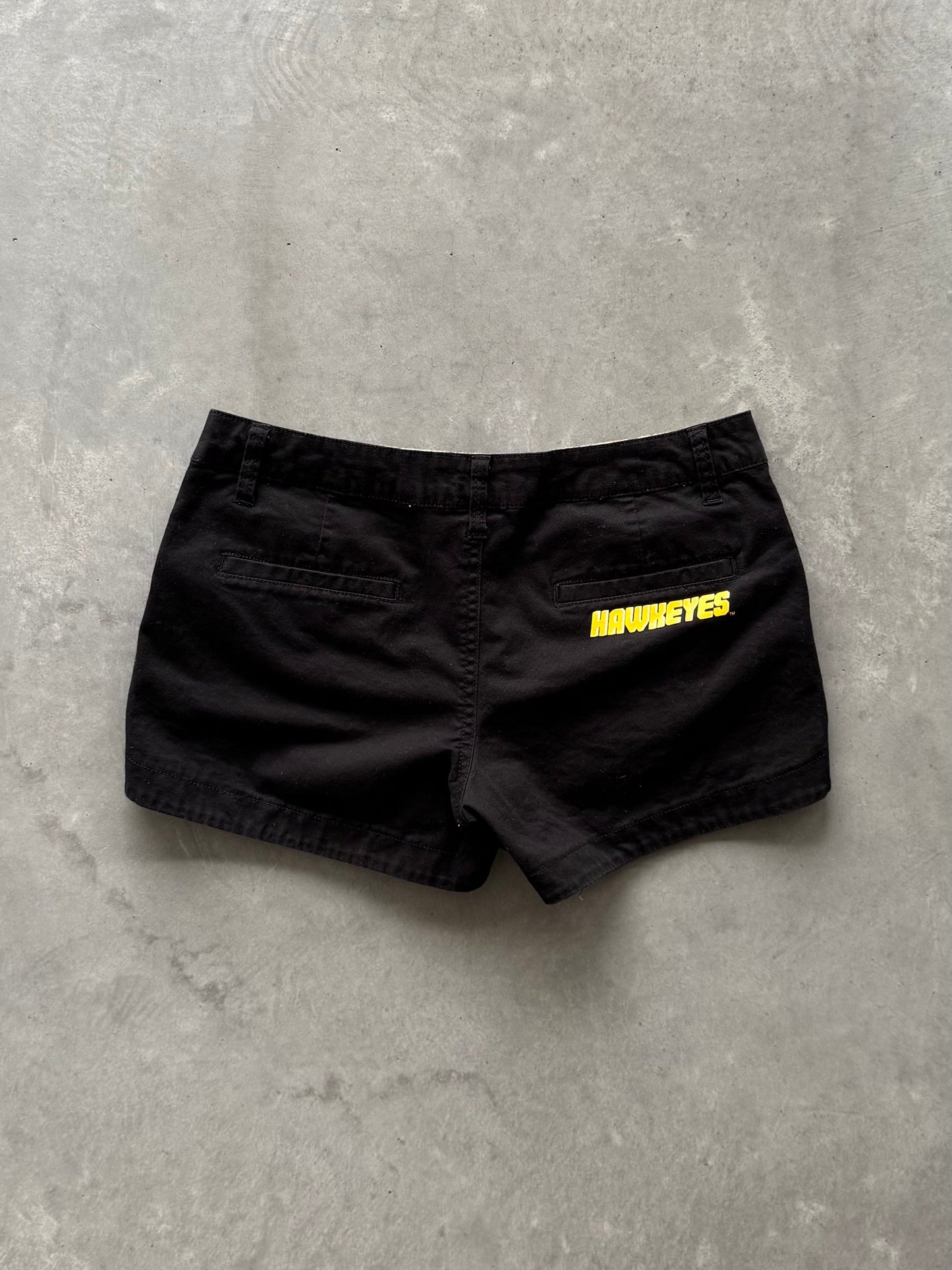 Vintage Iowa Hawkeyes Mini Shorts - 30x3