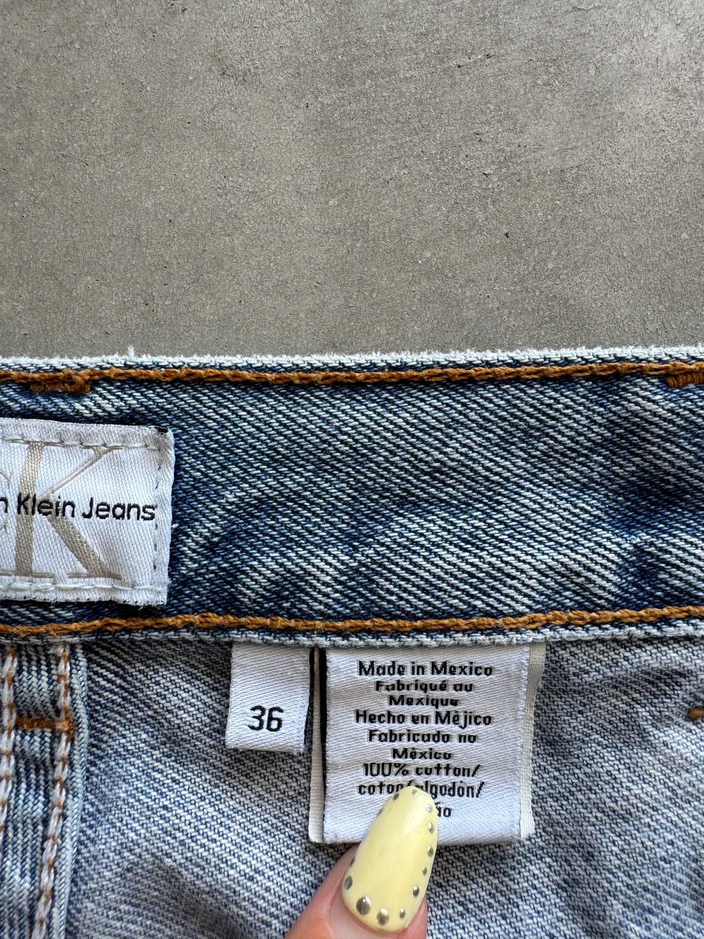 Vintage Calvin Klein Jorts - 34x8.5