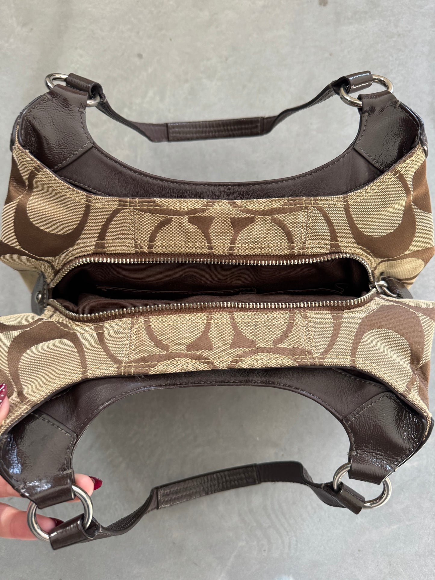 Vintage Coach Soho Signature Shoulder Bag