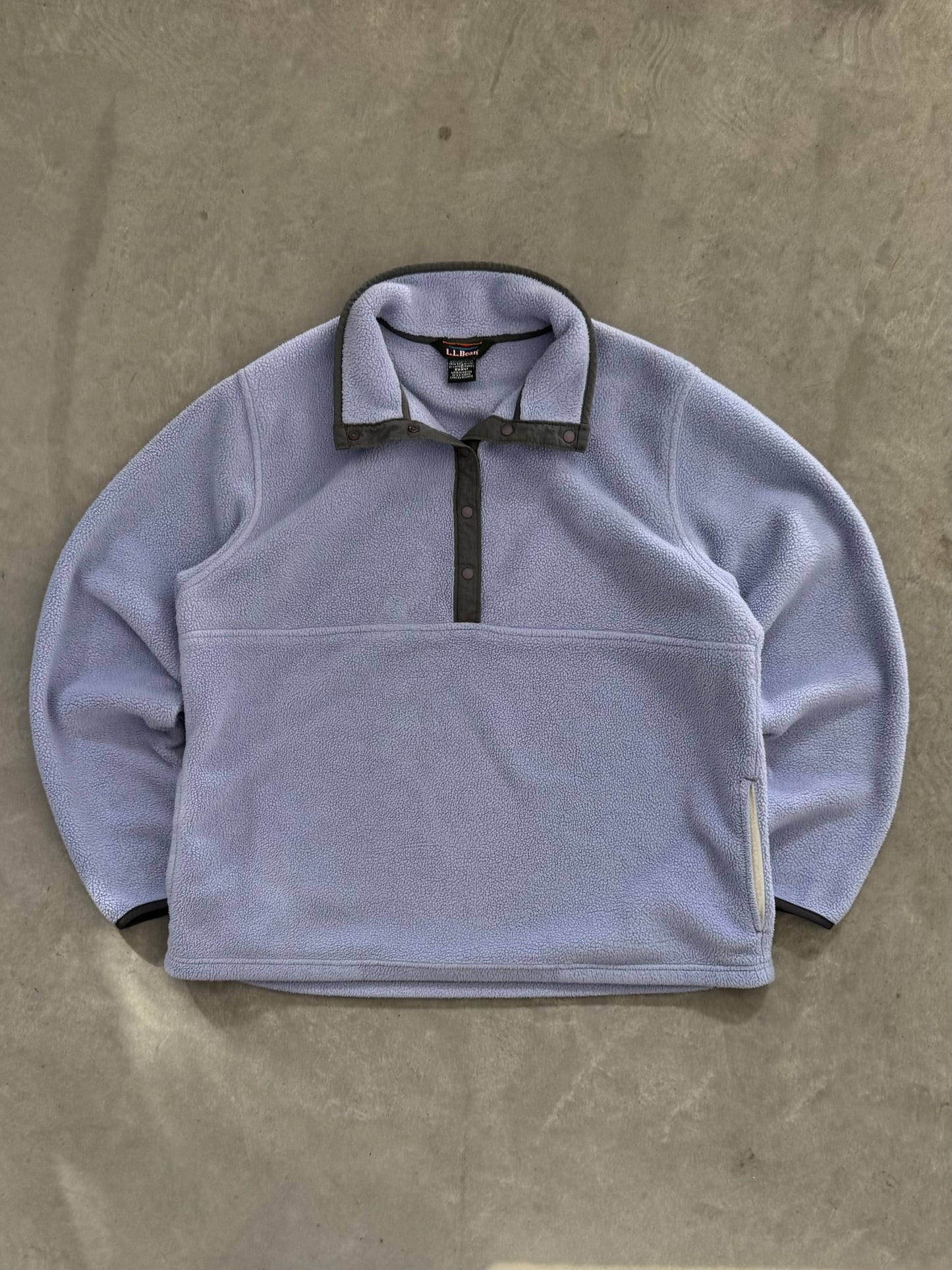 Vintage 90s Women’s L.L. Bean Fleece Pullover - M