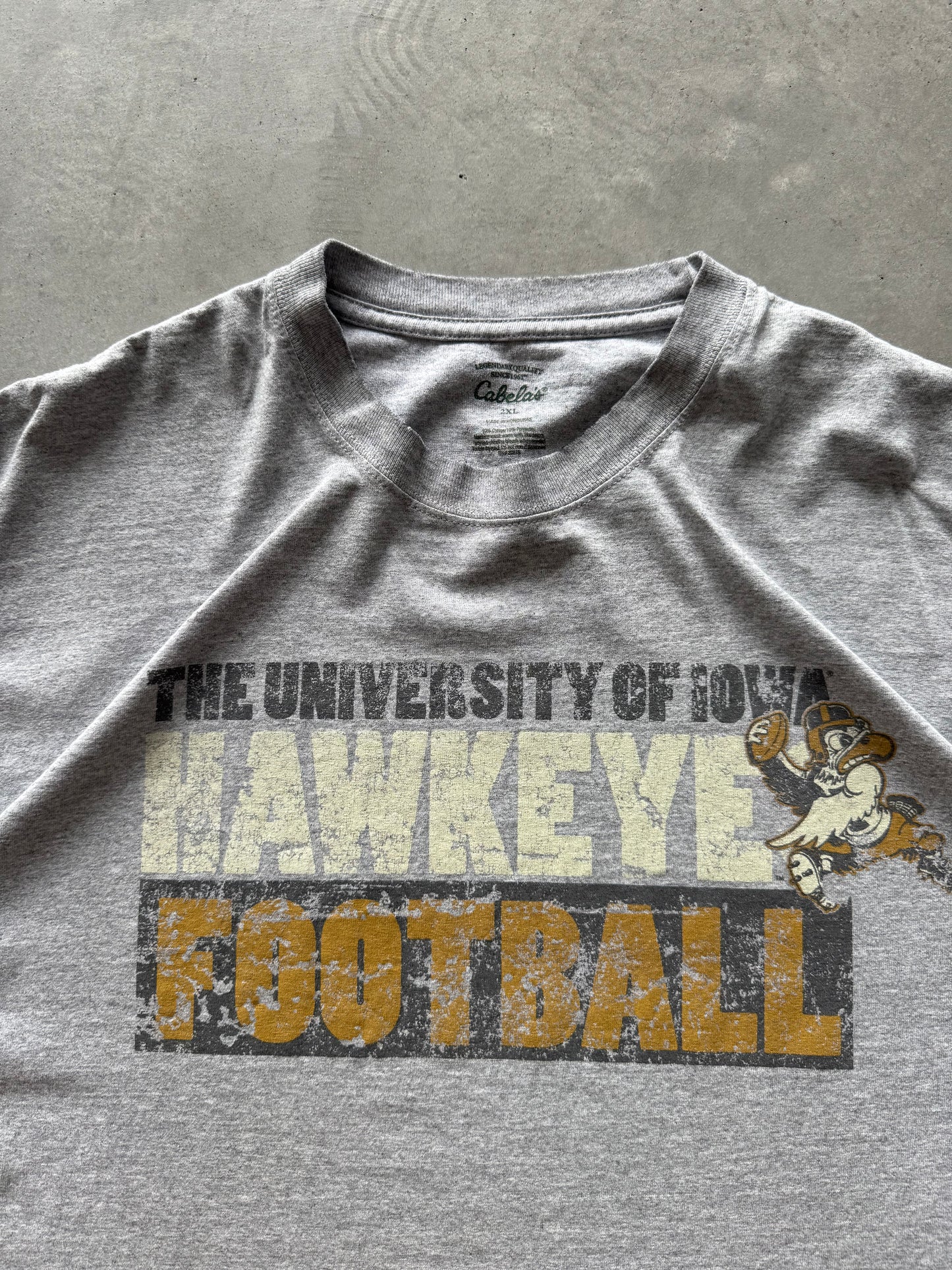 Iowa Hawkeyes Football Tee - XXL