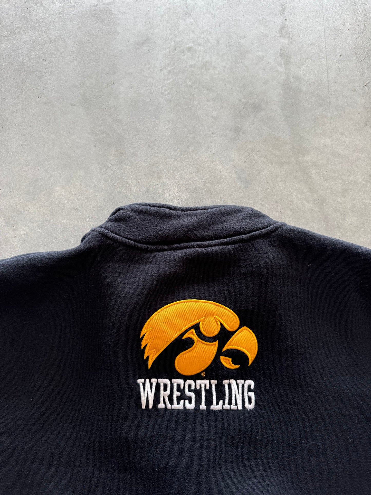 Vintage Iowa Hawkeyes Wrestling Zip Up - S