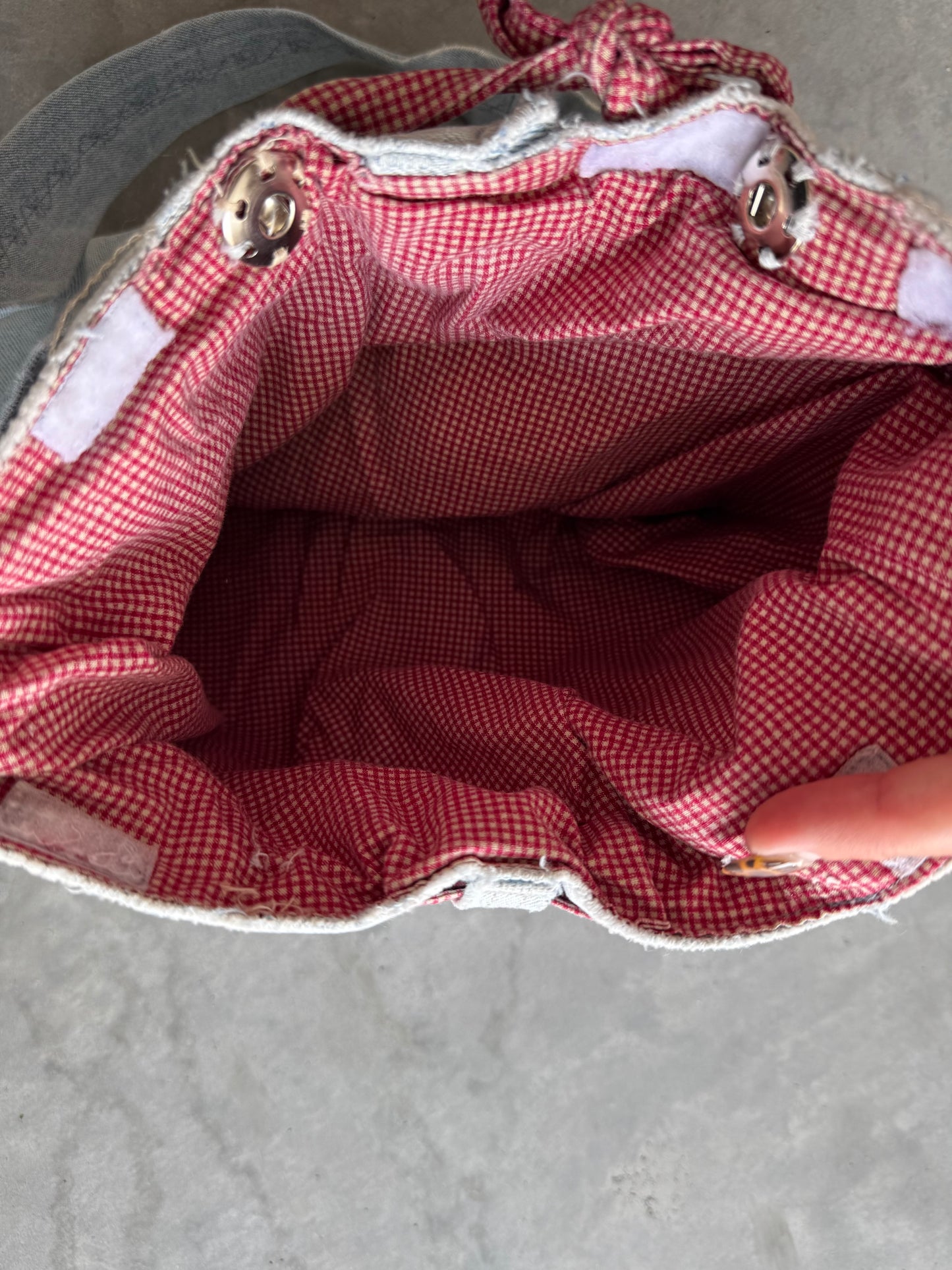 Vintage Handmade Denim Purse