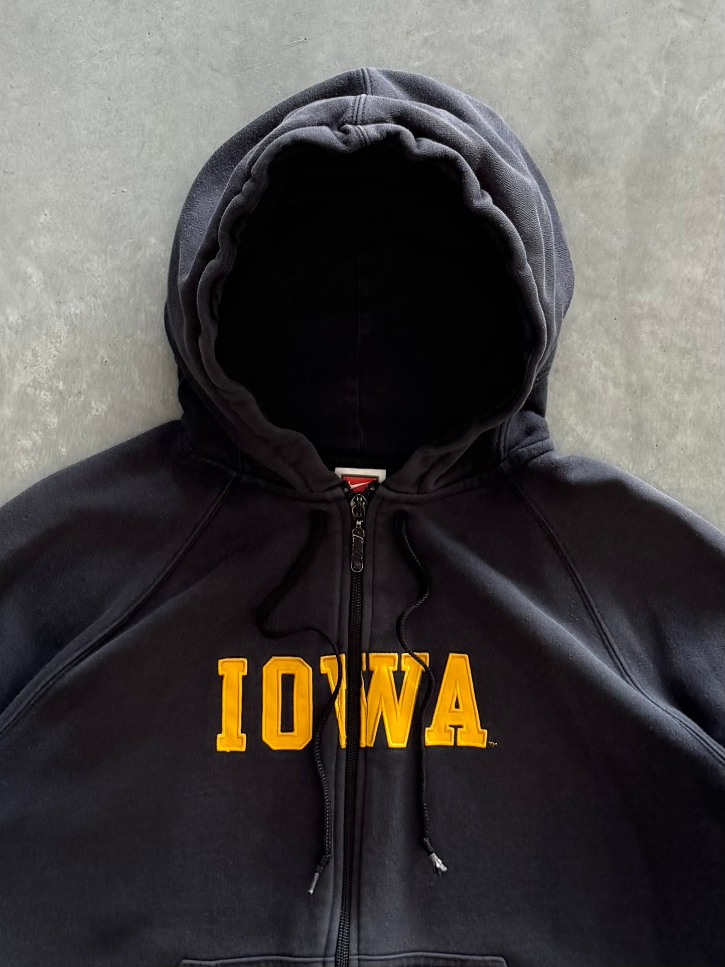 Vintage 90s Nike Iowa Hawkeyes Women’s Zip Up - L