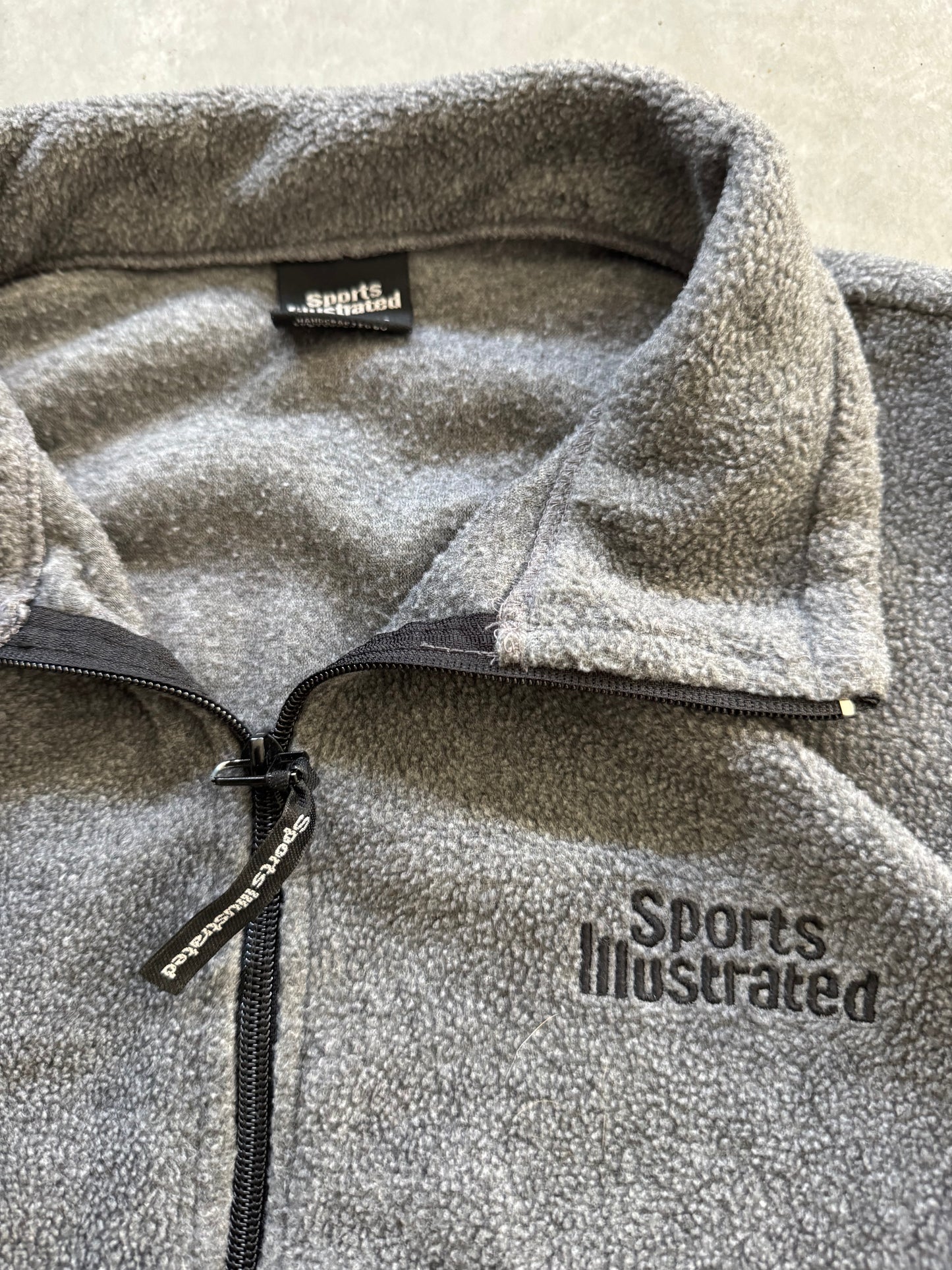 Vintage Sports Illustrated Fleece Zip Up - XL