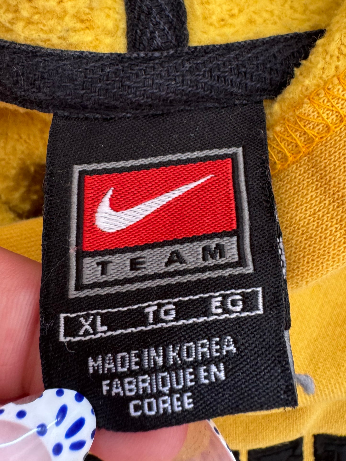 Vintage 90s Nike Iowa Hawkeyes Hoodie - XL