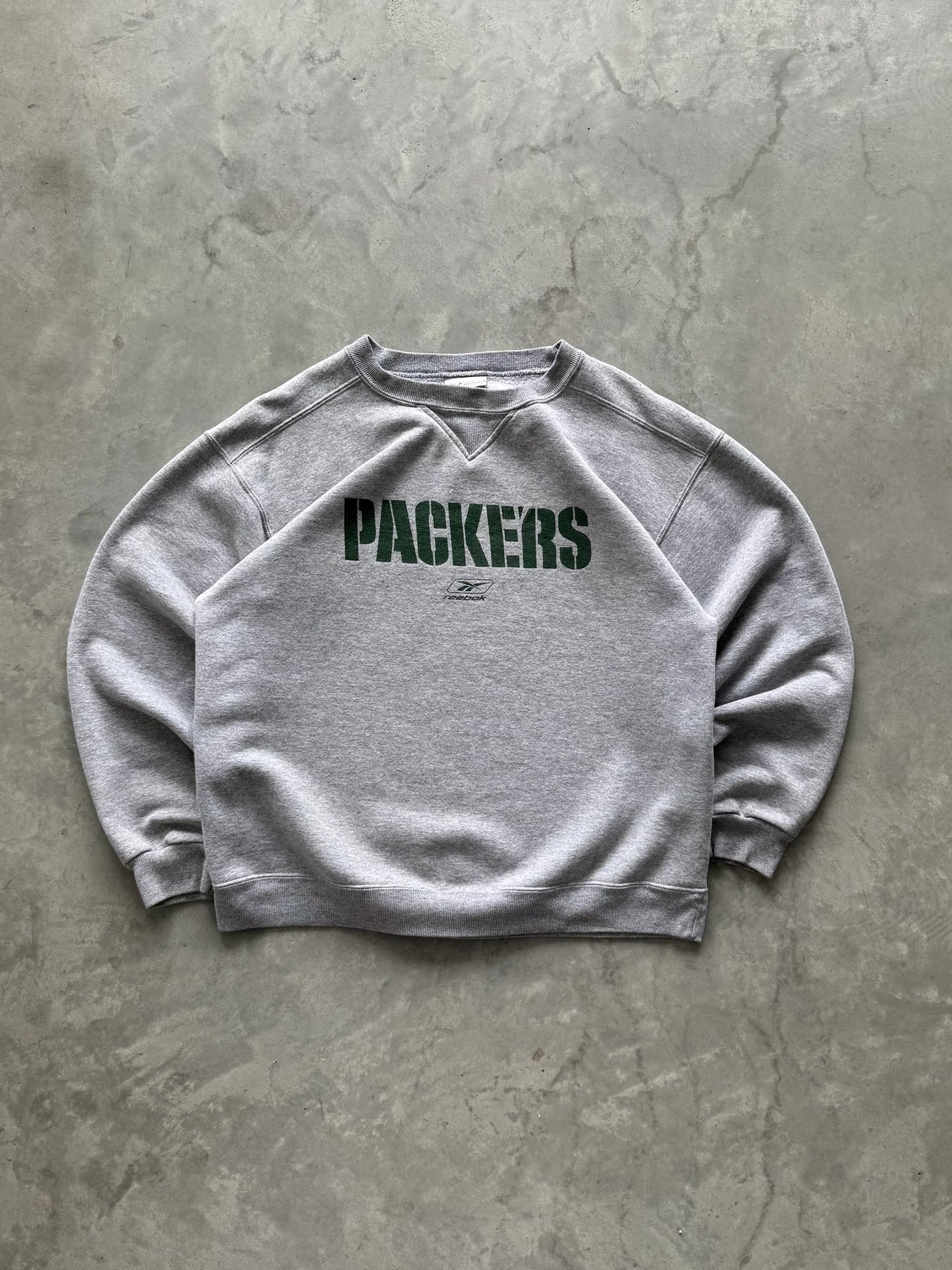 Vintage Reebok Packers Sweatshirt - L
