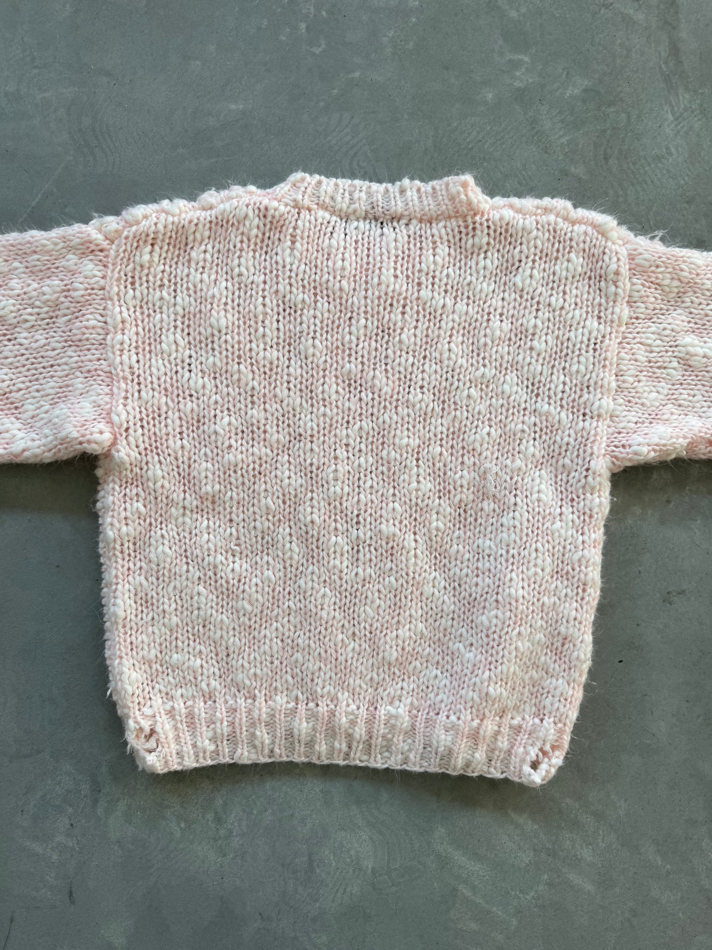 Vintage Hand Knit Sweater - S