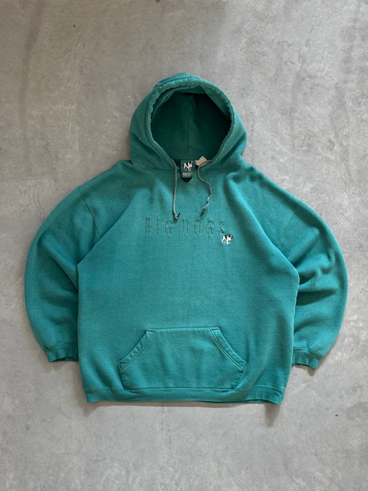 Vintage 90s Big Dogs Hoodie - XL