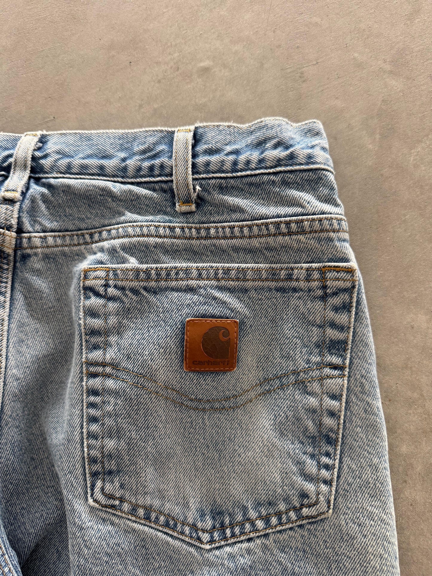 Vintage Carhartt Flannel Lined Jeans - 32x30