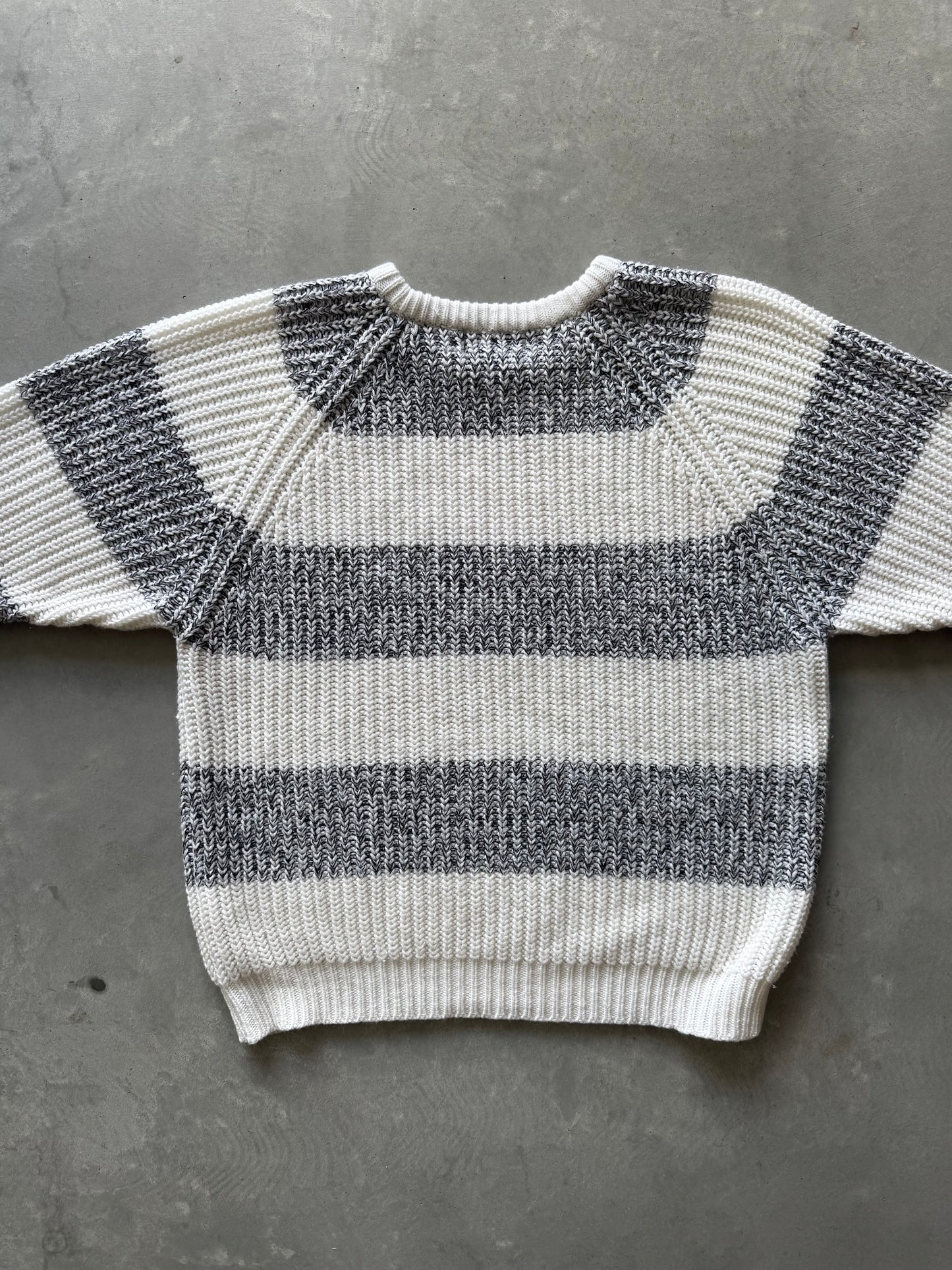 Vintage Striped Sweater - XL