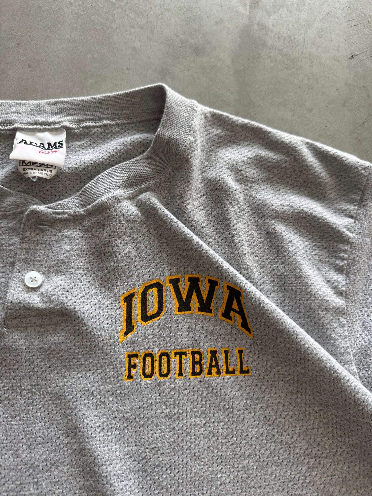 Vintage Iowa Hawkeyes Football Tee - XL