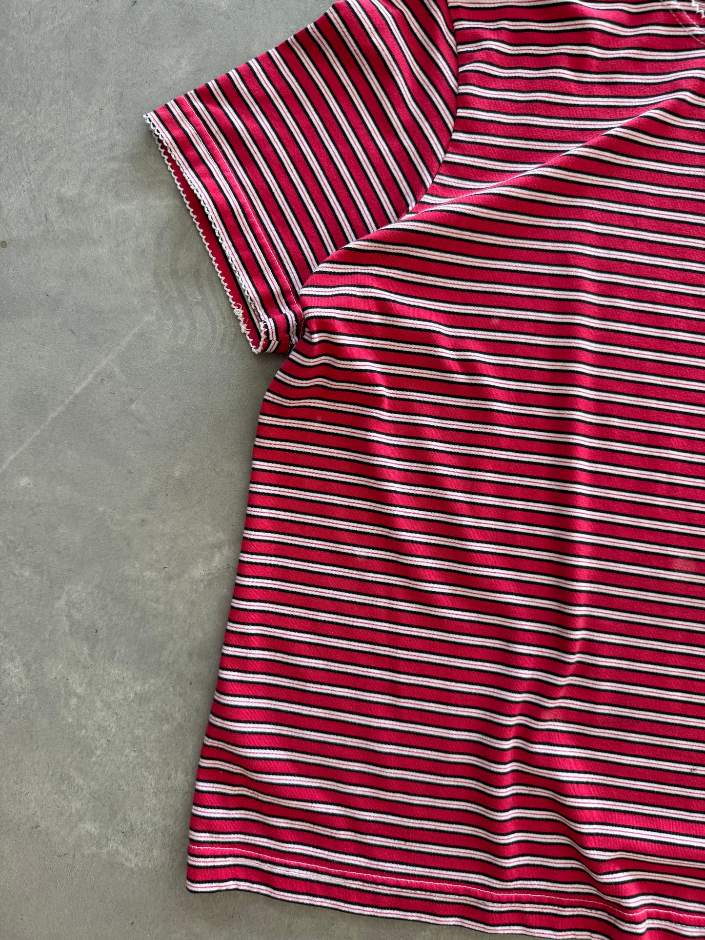 Vintage Striped Women’s Tee - XL