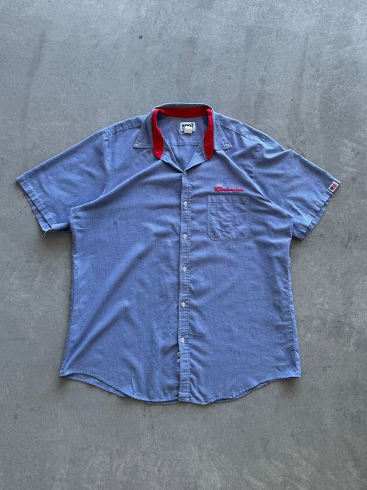 Vintage Budweiser Button Up - XXL