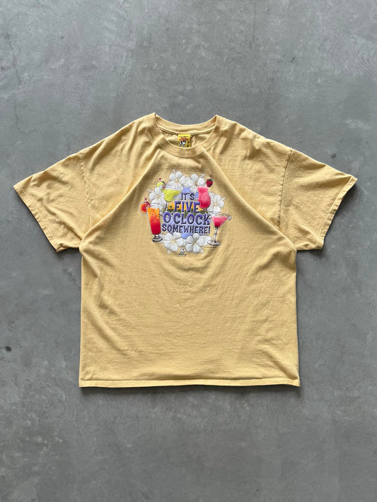 Vintage Big Dogs It’s 5 O’Clock Somewhere Tee - XXL