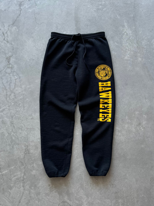Vintage 90s Iowa Hawkeyes Sweatpants - M
