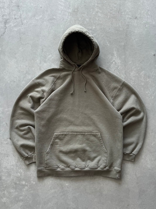 Vintage Further Out Olive Green Hoodie - L