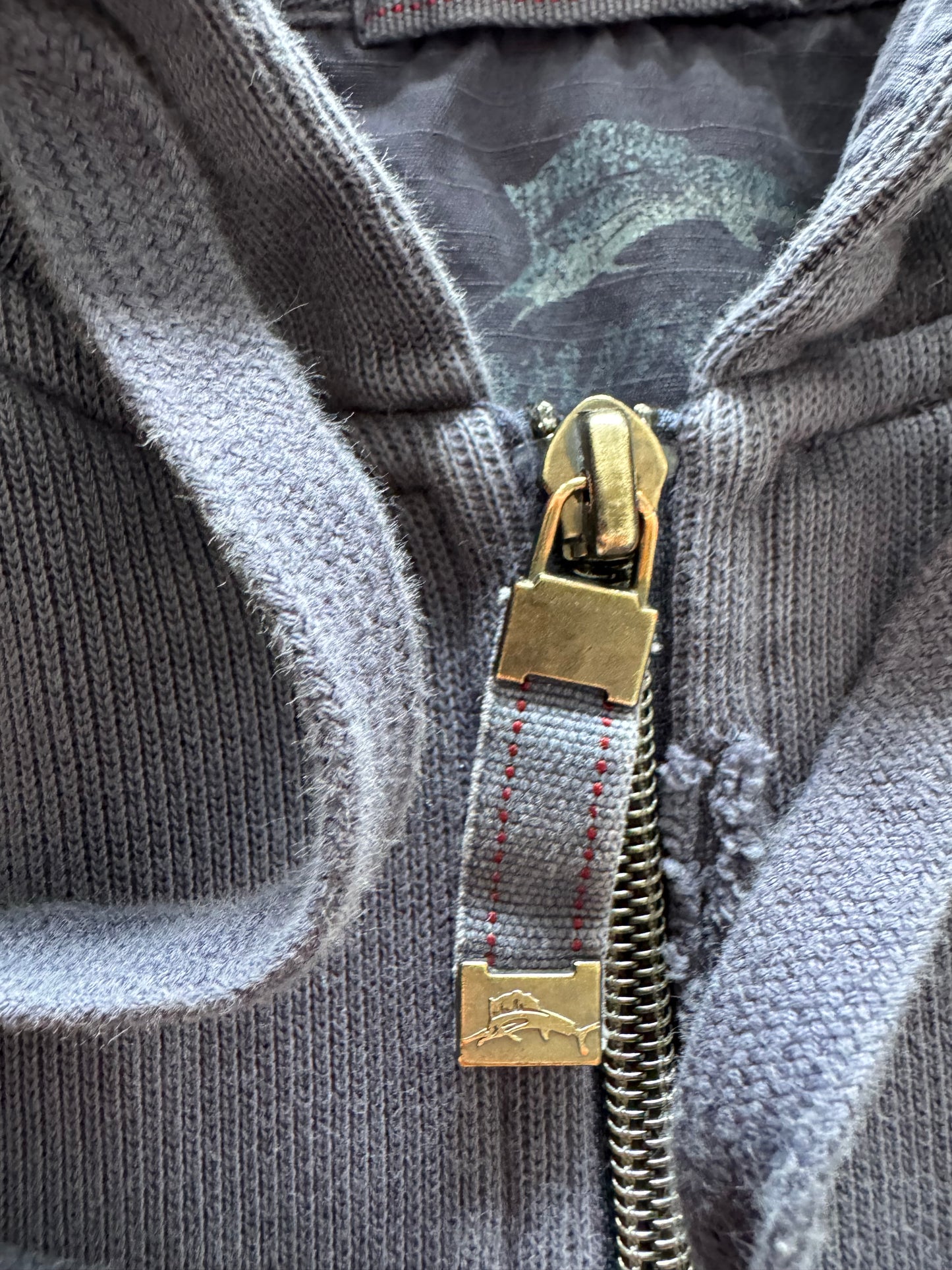Vintage Tommy Bahama Zip Up Hoodie - L