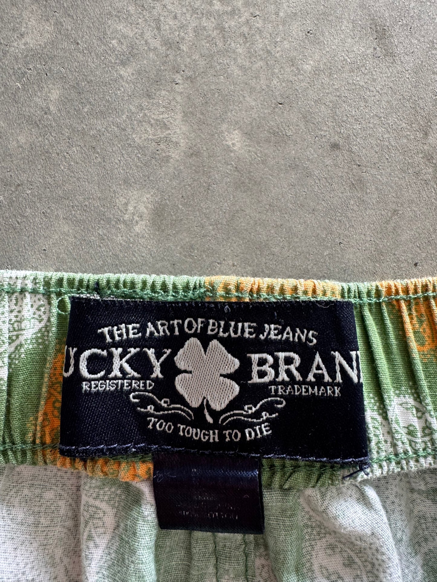 Vintage Lucky Brand Clover Boxers - M
