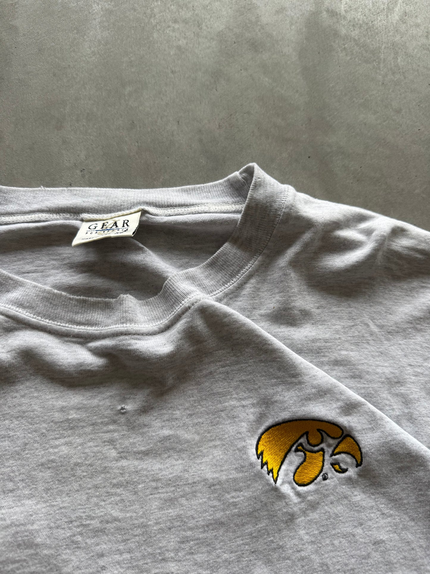 Vintage 90s Iowa Hawkeyes Long Sleeve - XL