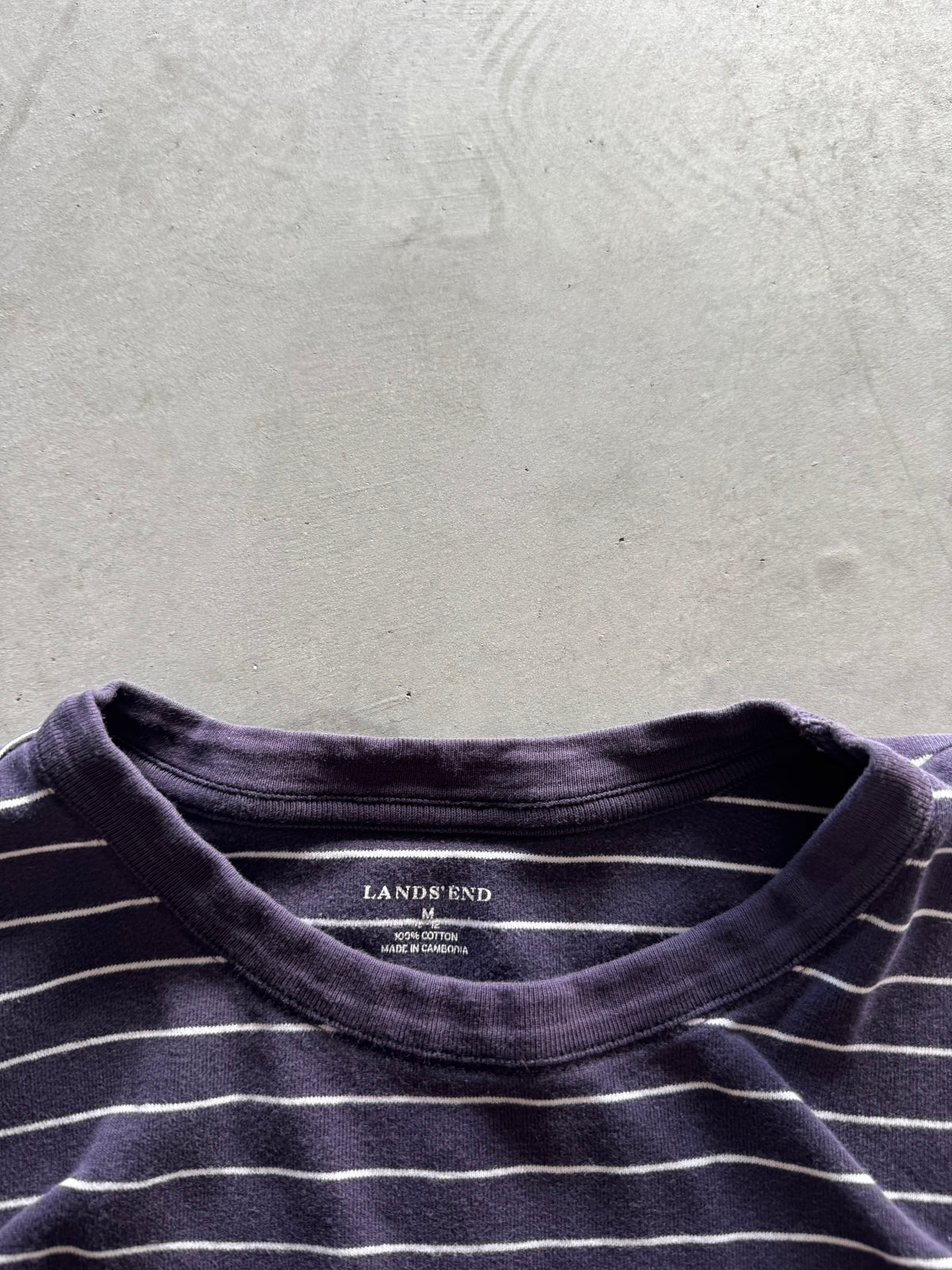 Vintage Women’s Striped Long Sleeve - M
