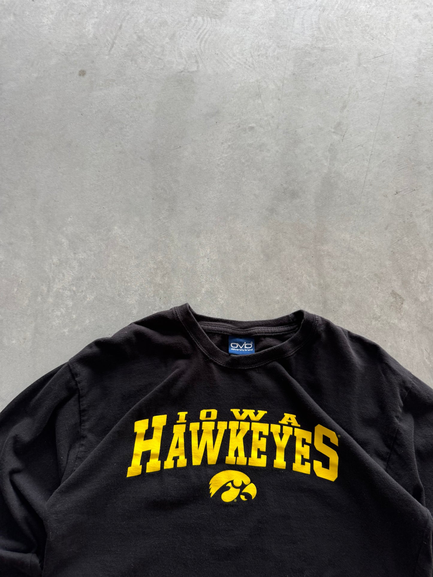 Vintage Iowa Hawkeyes Long Sleeve - M